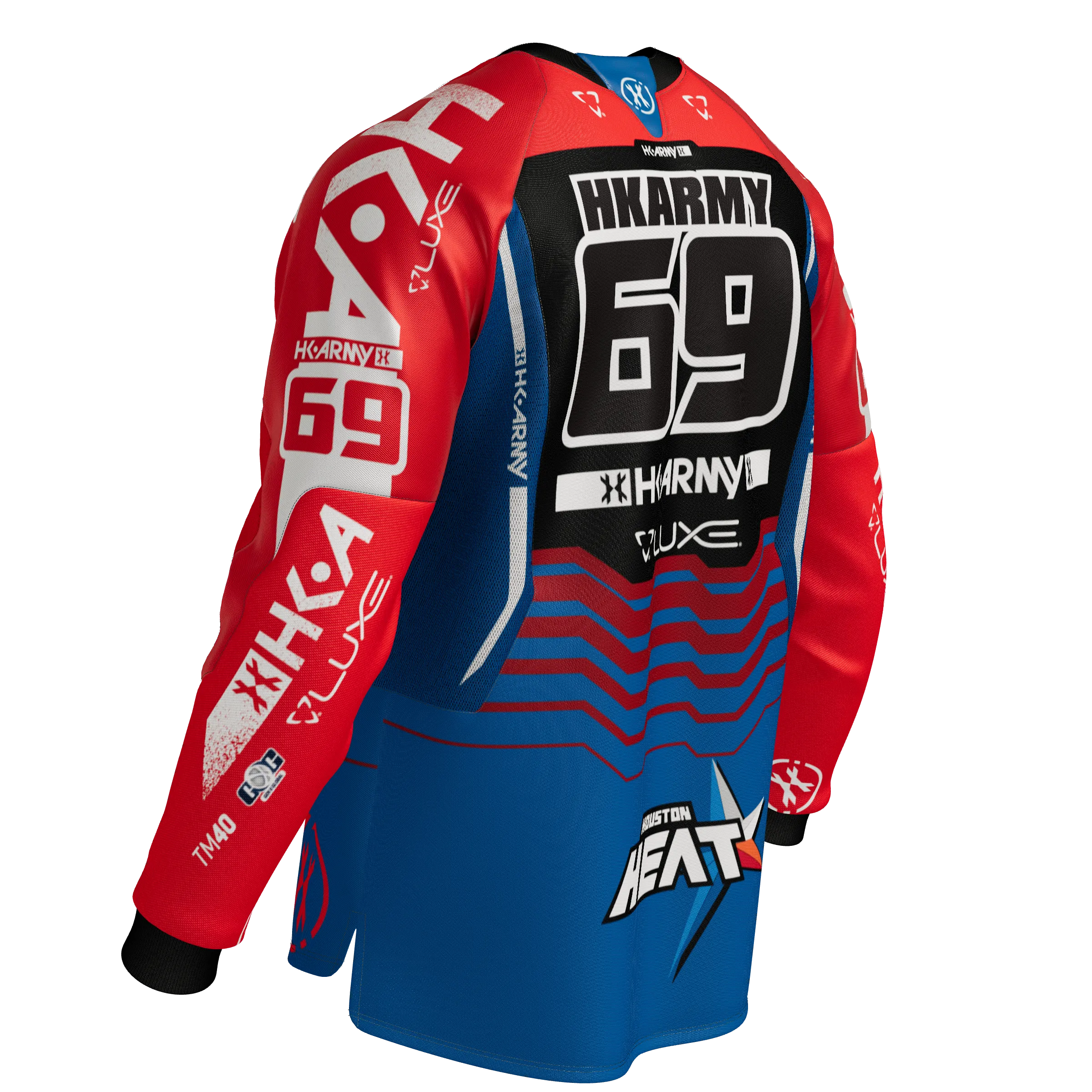 2024 Houston Heat Official NXL Proline Jersey - Away