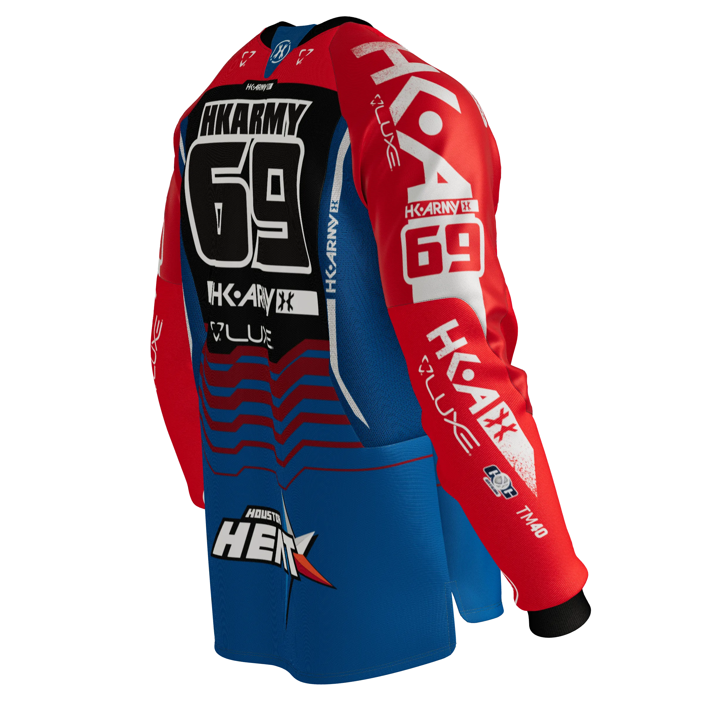 2024 Houston Heat Official NXL Proline Jersey - Away