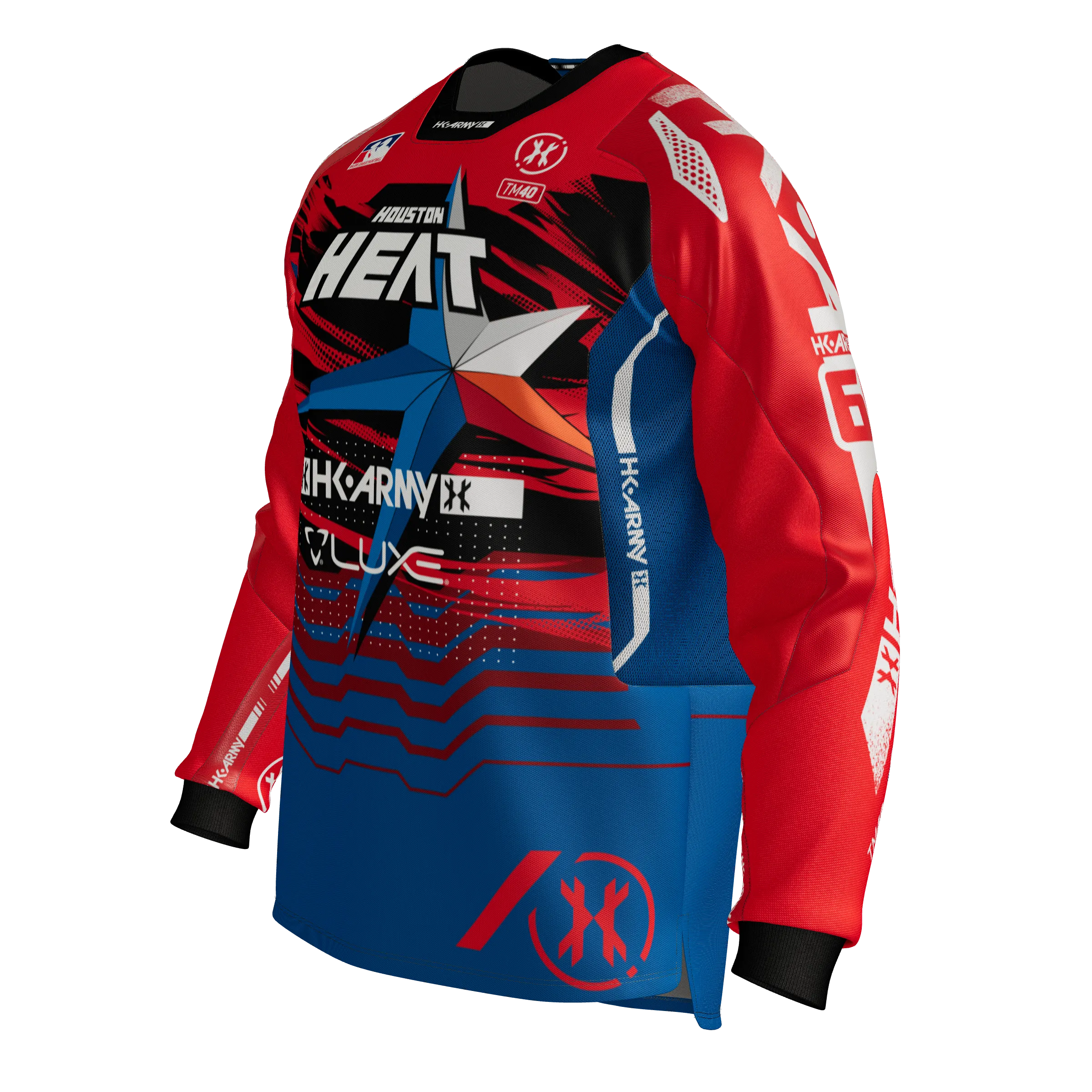 2024 Houston Heat Official NXL Proline Jersey - Away