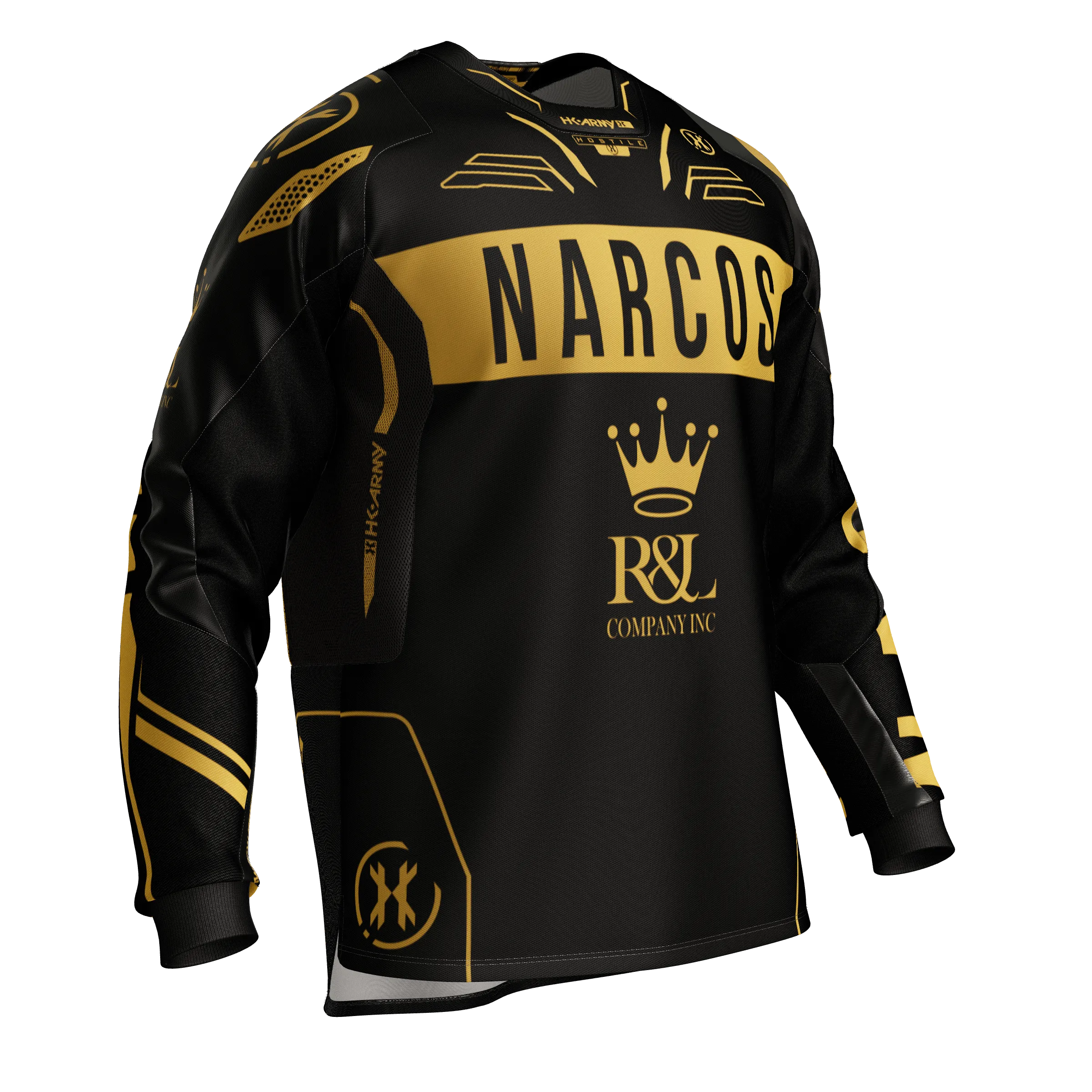 2024 Narcos Black/Gold Proline Jersey