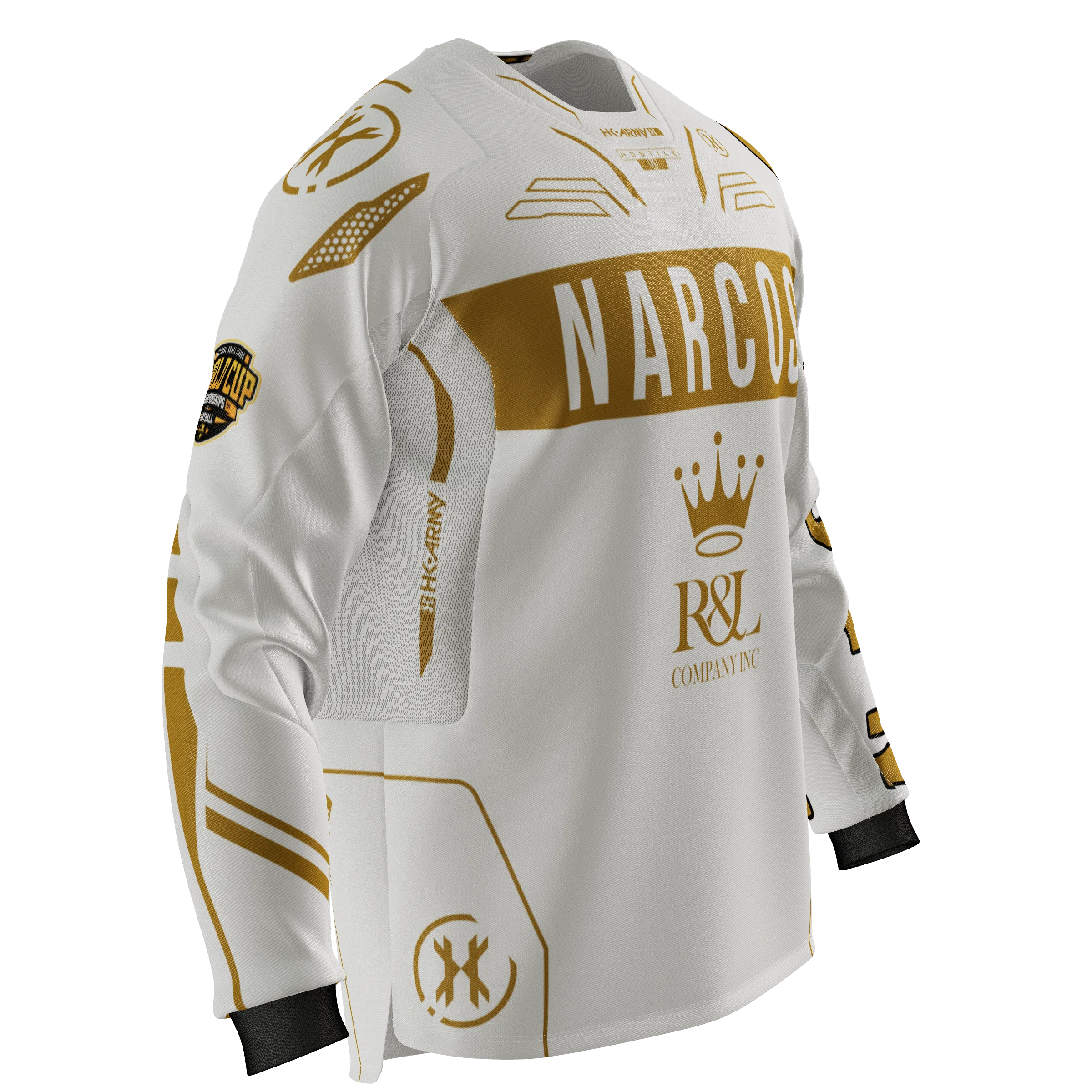 2024 Narcos White World Cup Proline Jersey