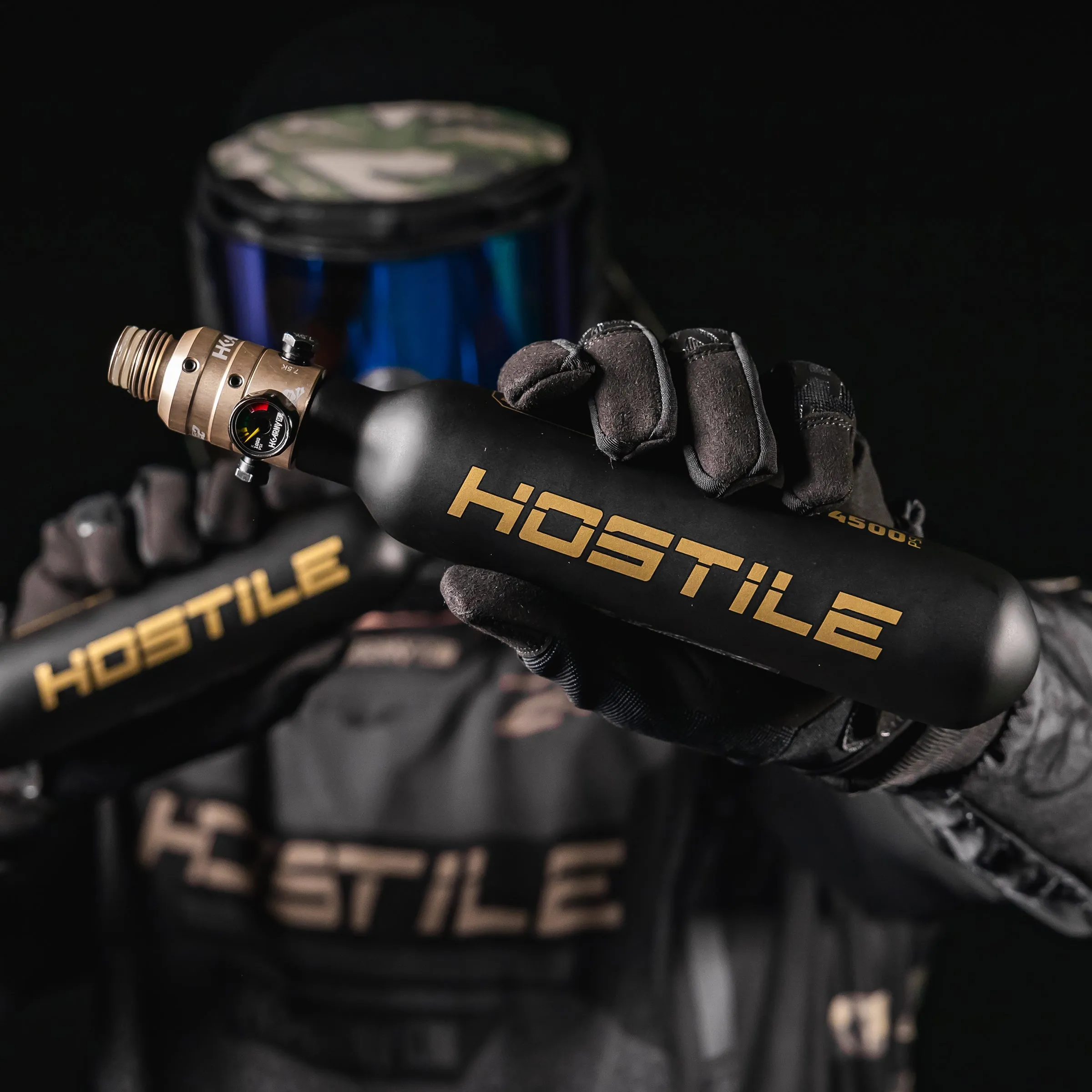 Alpha Air - 15ci/4500psi GOLD PRO Air System - Hostile Prestige