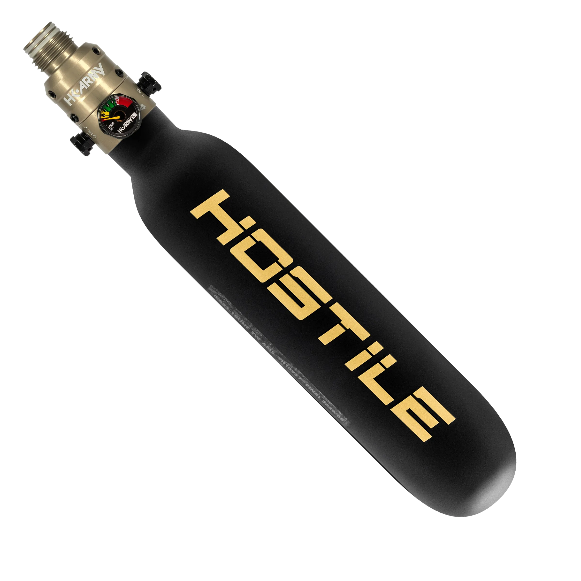 Alpha Air - 15ci/4500psi GOLD PRO Air System - Hostile Prestige
