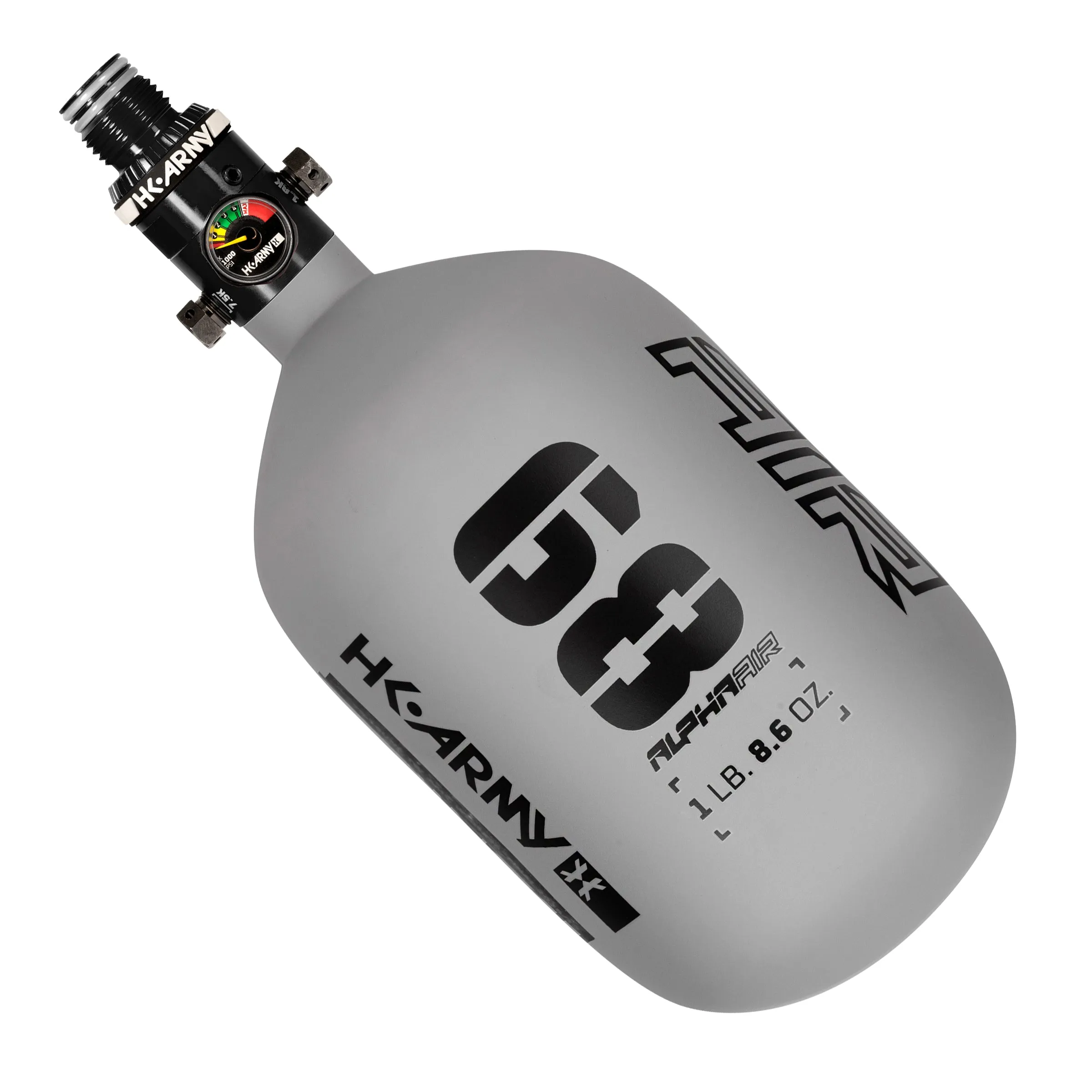 Alpha Air - 68ci/4500psi HP8 Air System - Graphite