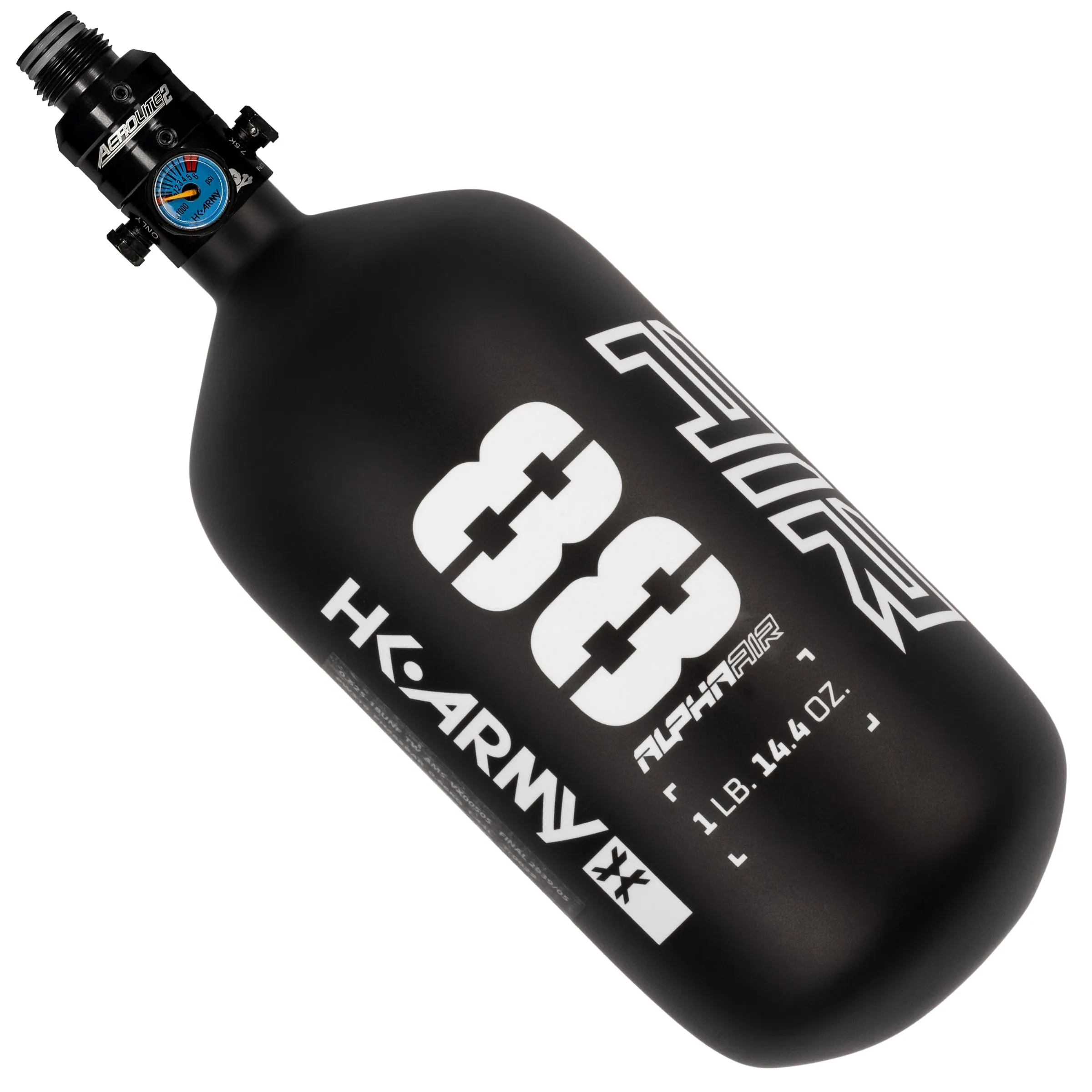 Alpha Air - 88ci/4500psi PRO Air System - Shadow