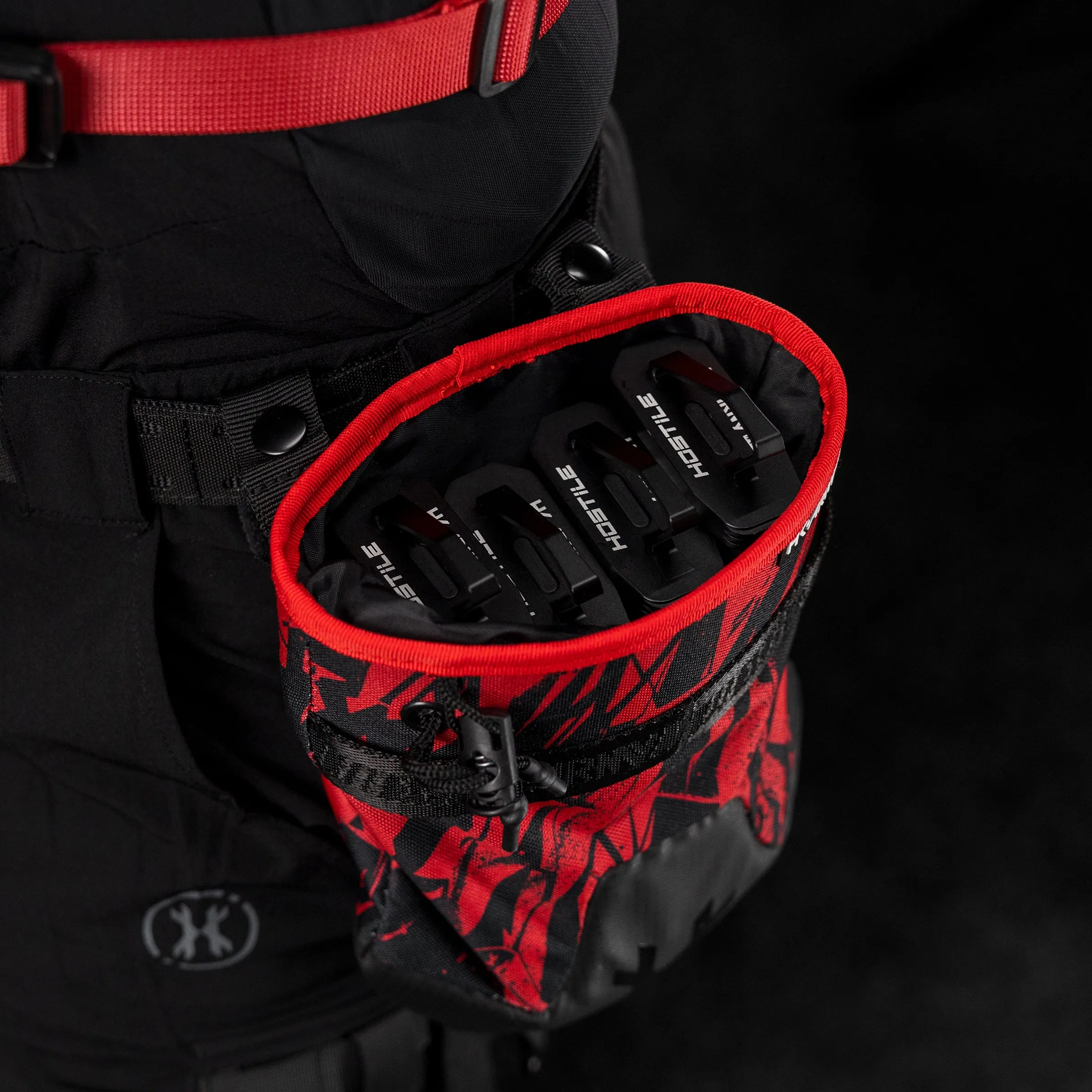 Evac Dump Pouch - Red