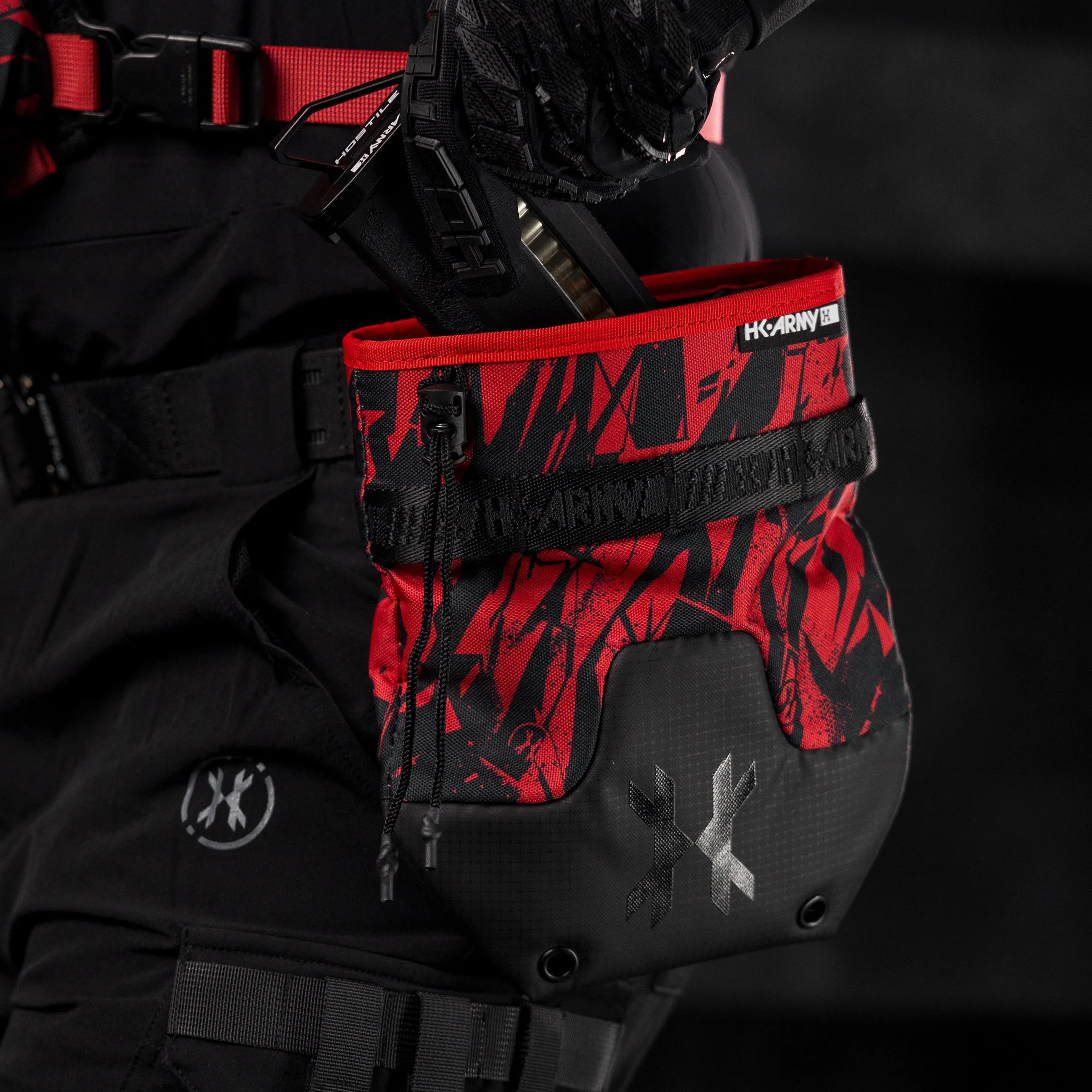 Evac Dump Pouch - Red