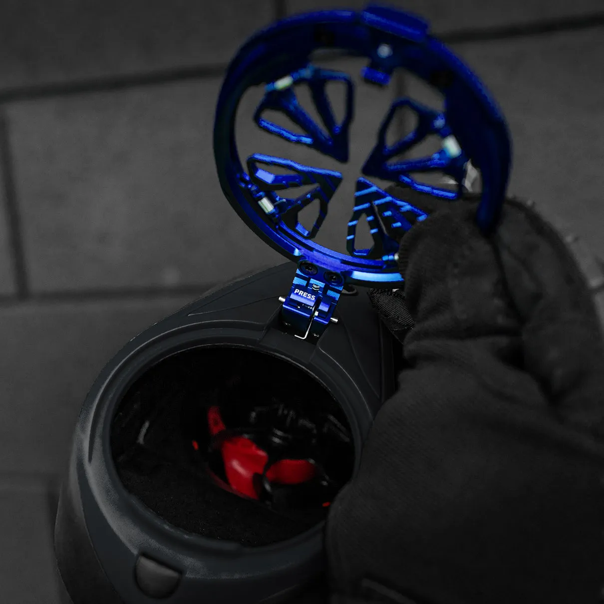 EVO Rotor/LTR Metal Speed Feed - Blue