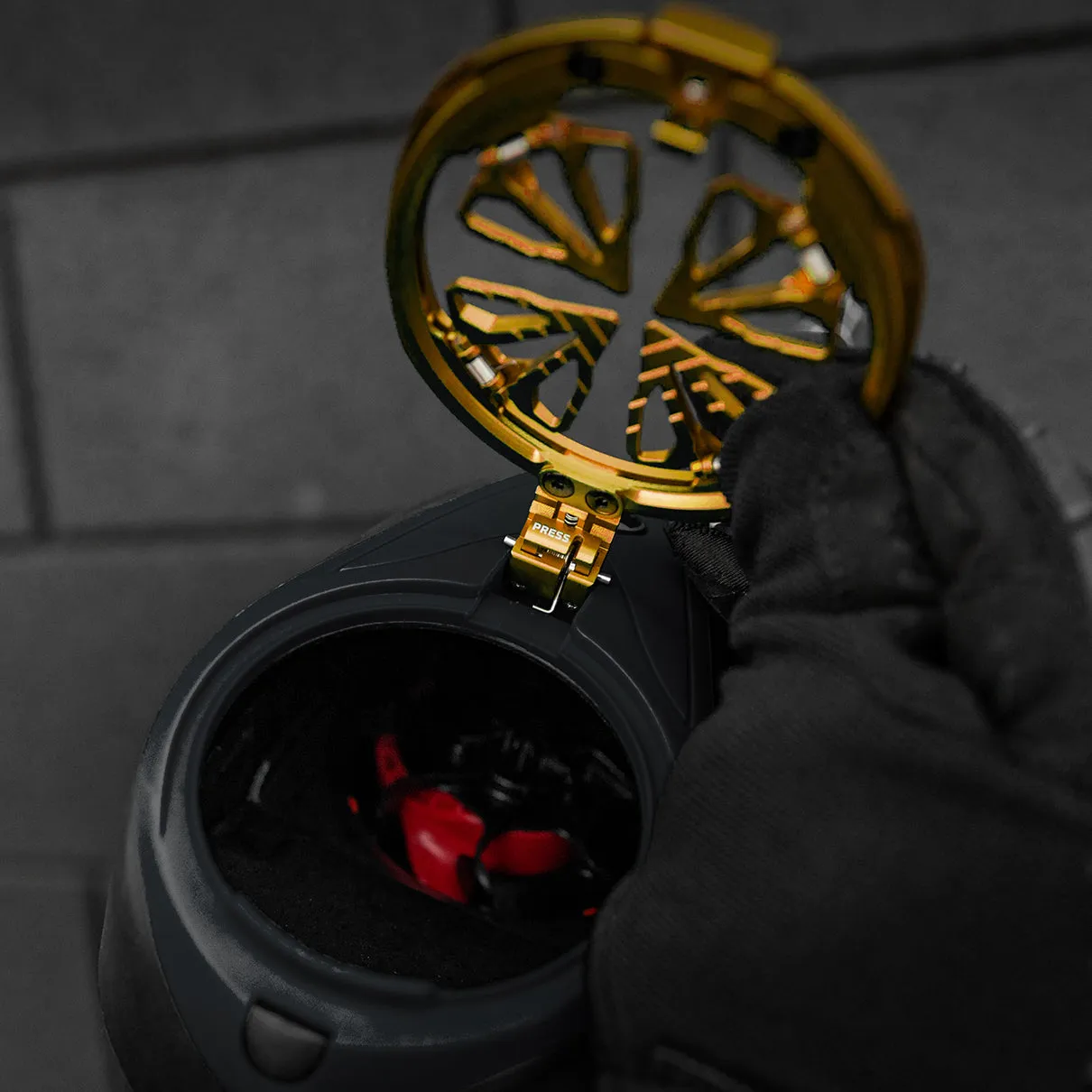 EVO Rotor/LTR Metal Speed Feed - Gold