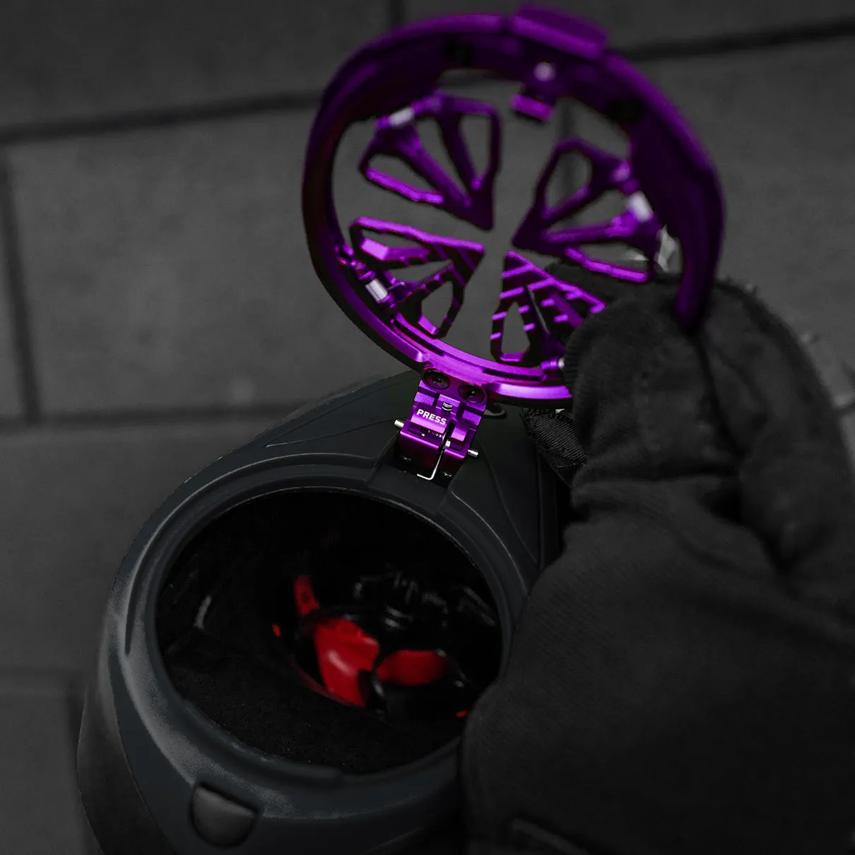 EVO Rotor/LTR Metal Speed Feed - Purple