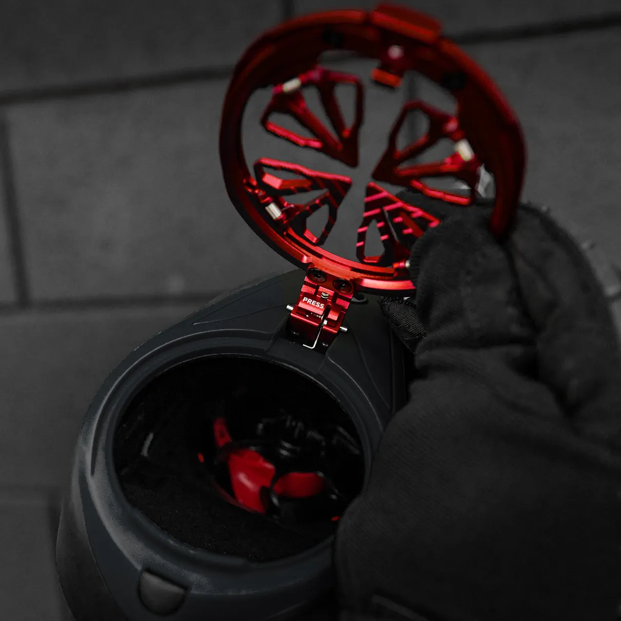 EVO Rotor/LTR Metal Speed Feed - Red