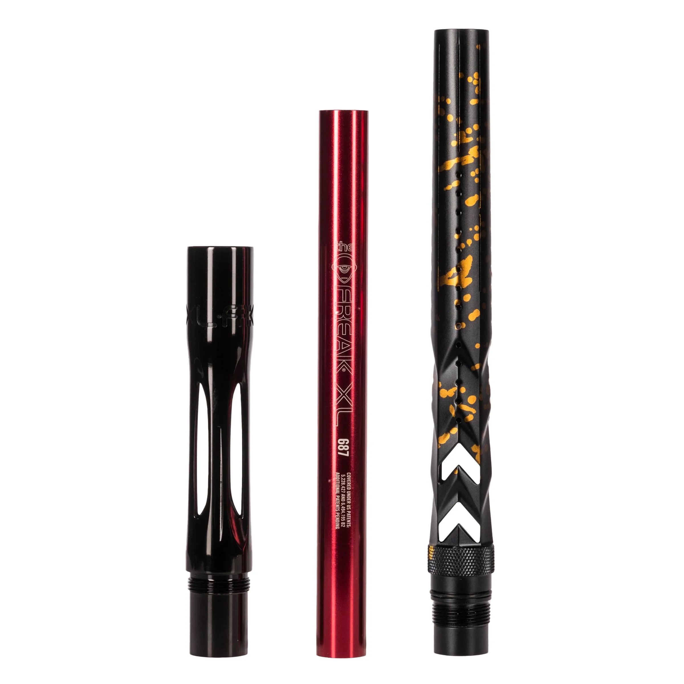 FXL Elite Fossil Barrel Tip - Dust Black/Gold Splash