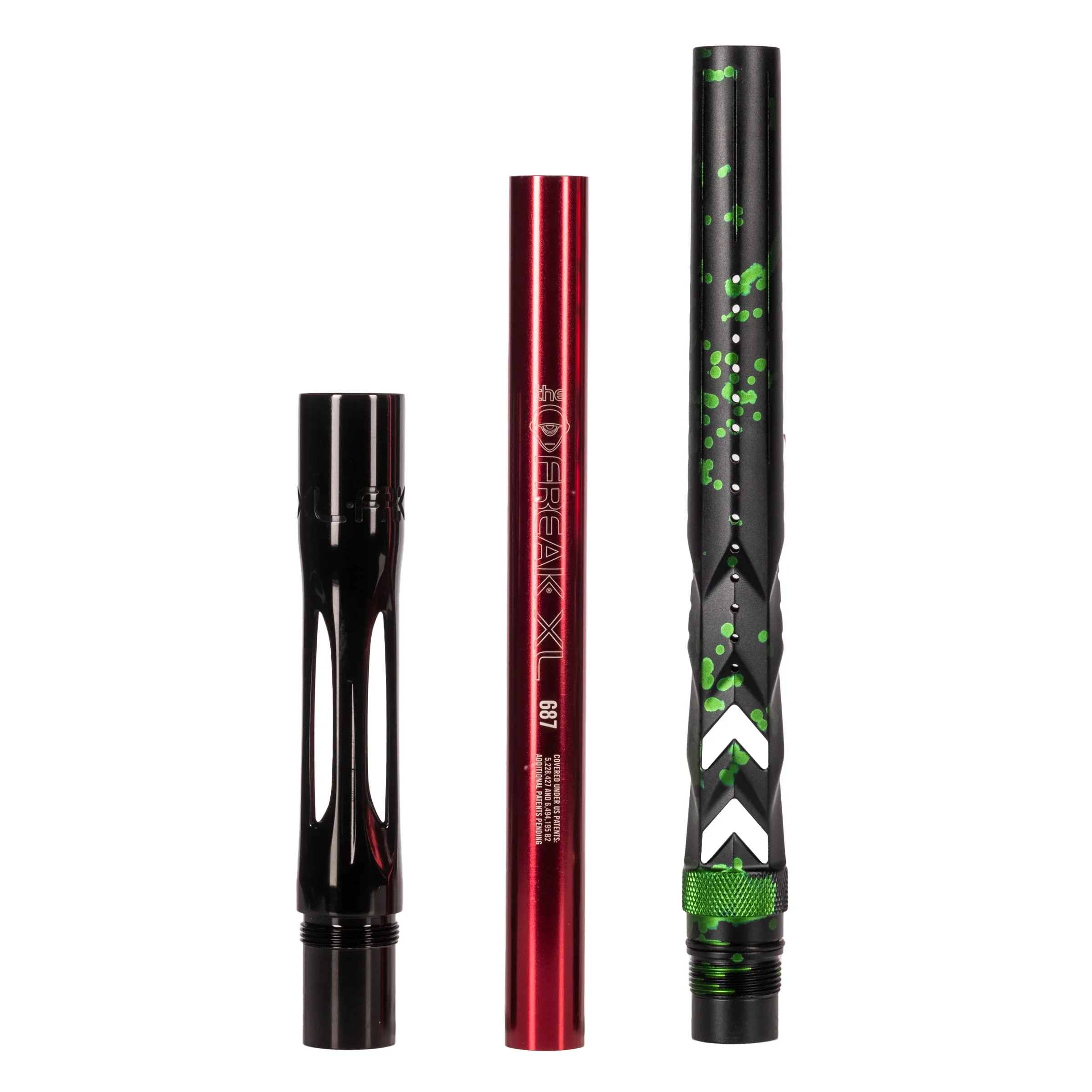 FXL Elite Fossil Barrel Tip - Dust Black/Green Splash