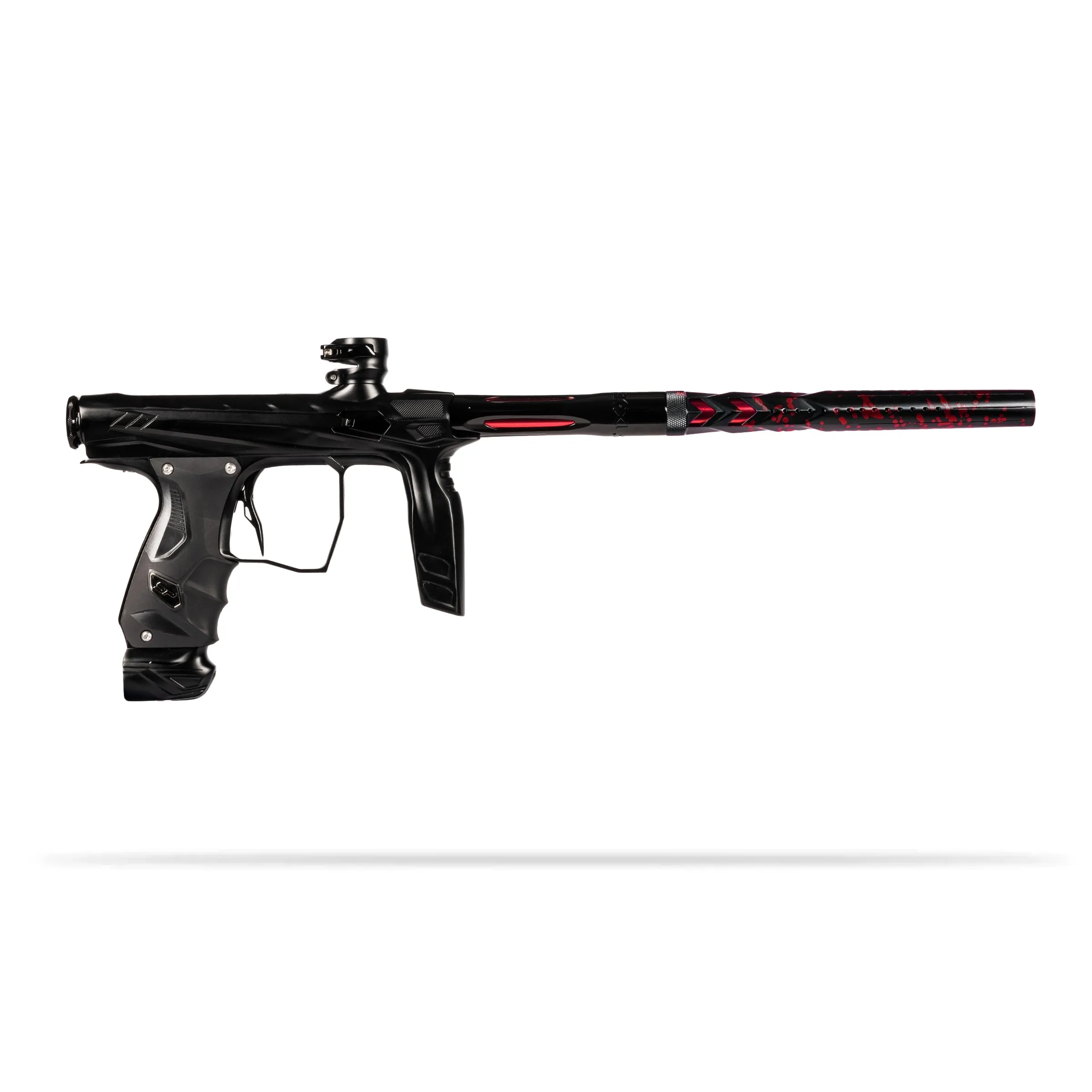 FXL Elite Fossil Barrel Tip - Dust Black/Red Splash