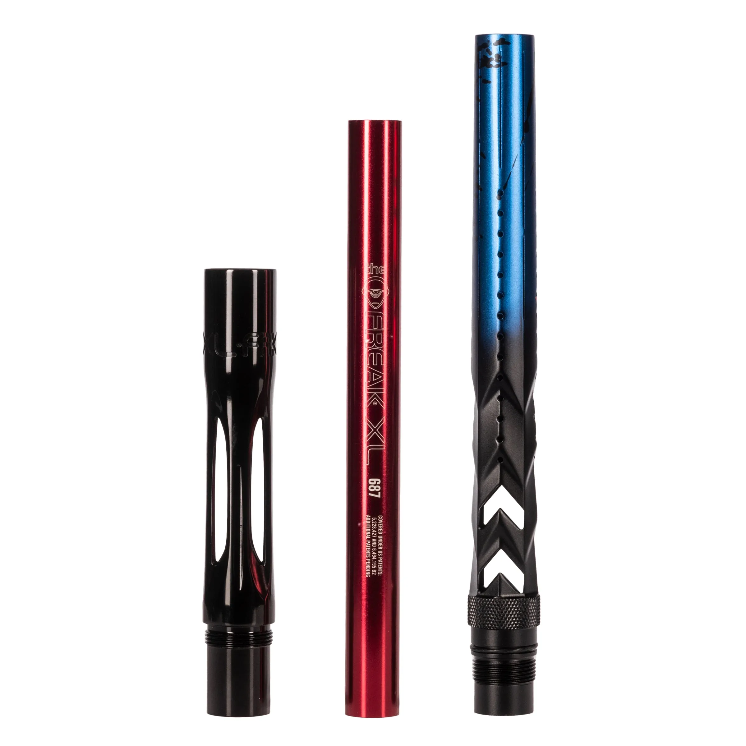 FXL Elite Fossil Barrel Tip - Fade Blue/Black Splash