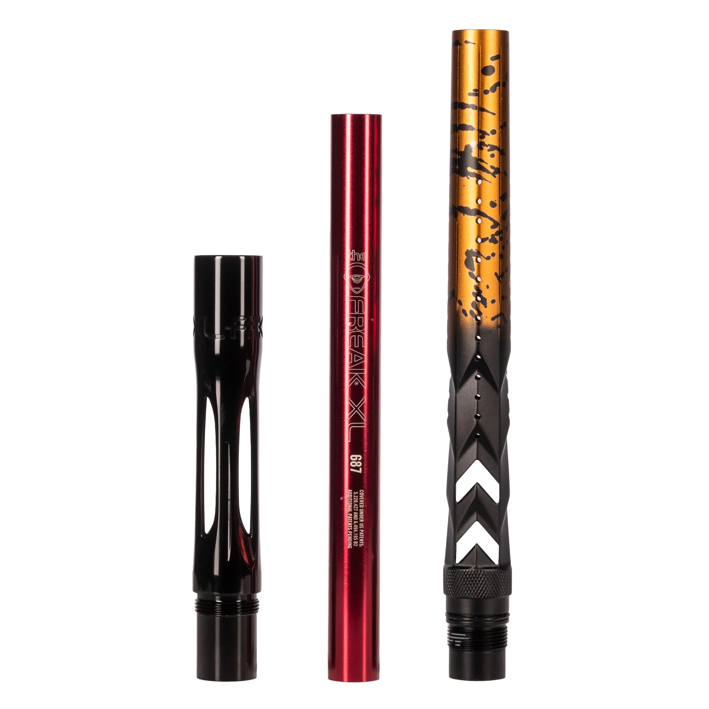 FXL Elite Fossil Barrel Tip - Fade Gold/ Black Splash