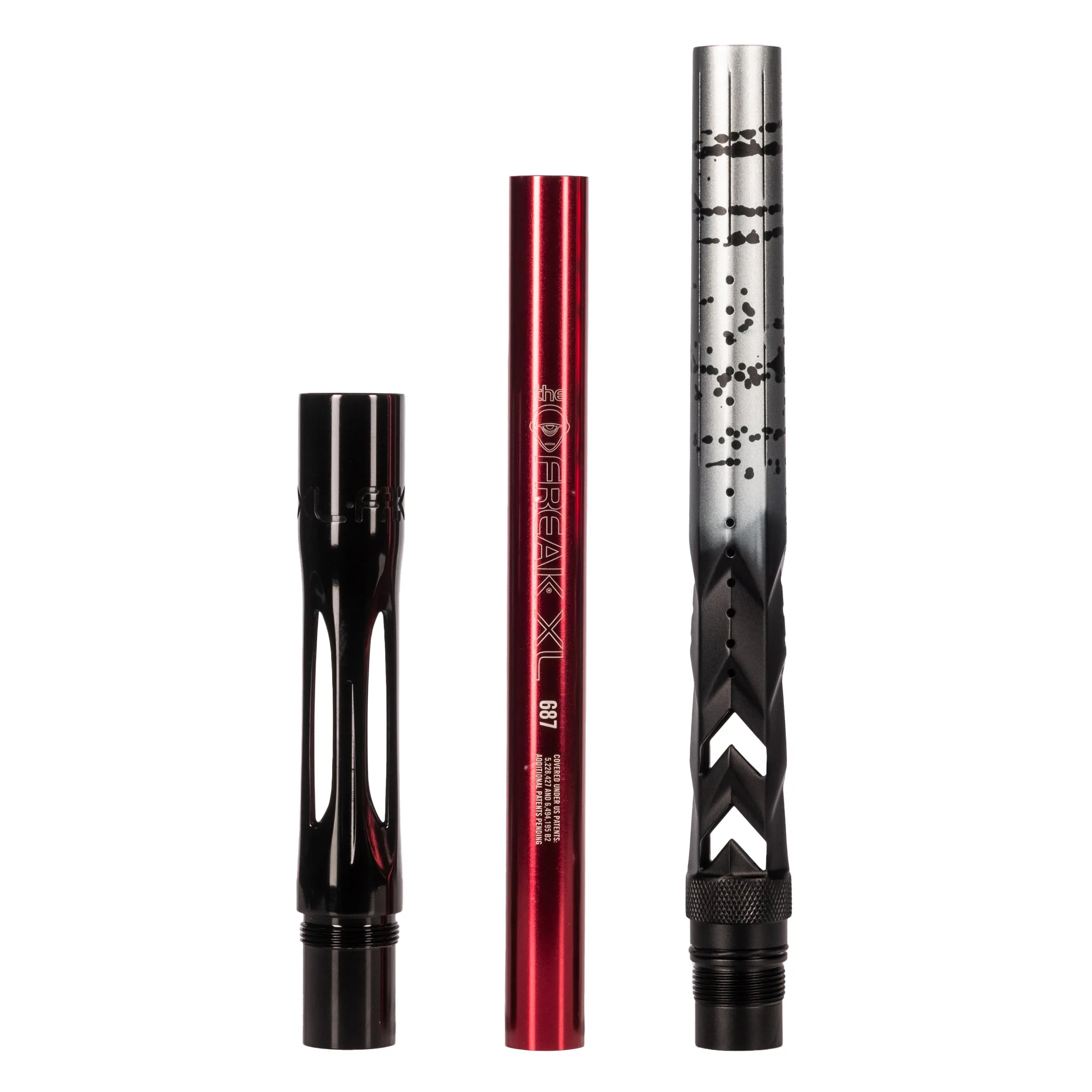FXL Elite Fossil Barrel Tip - Fade Pewter/ Black Splash