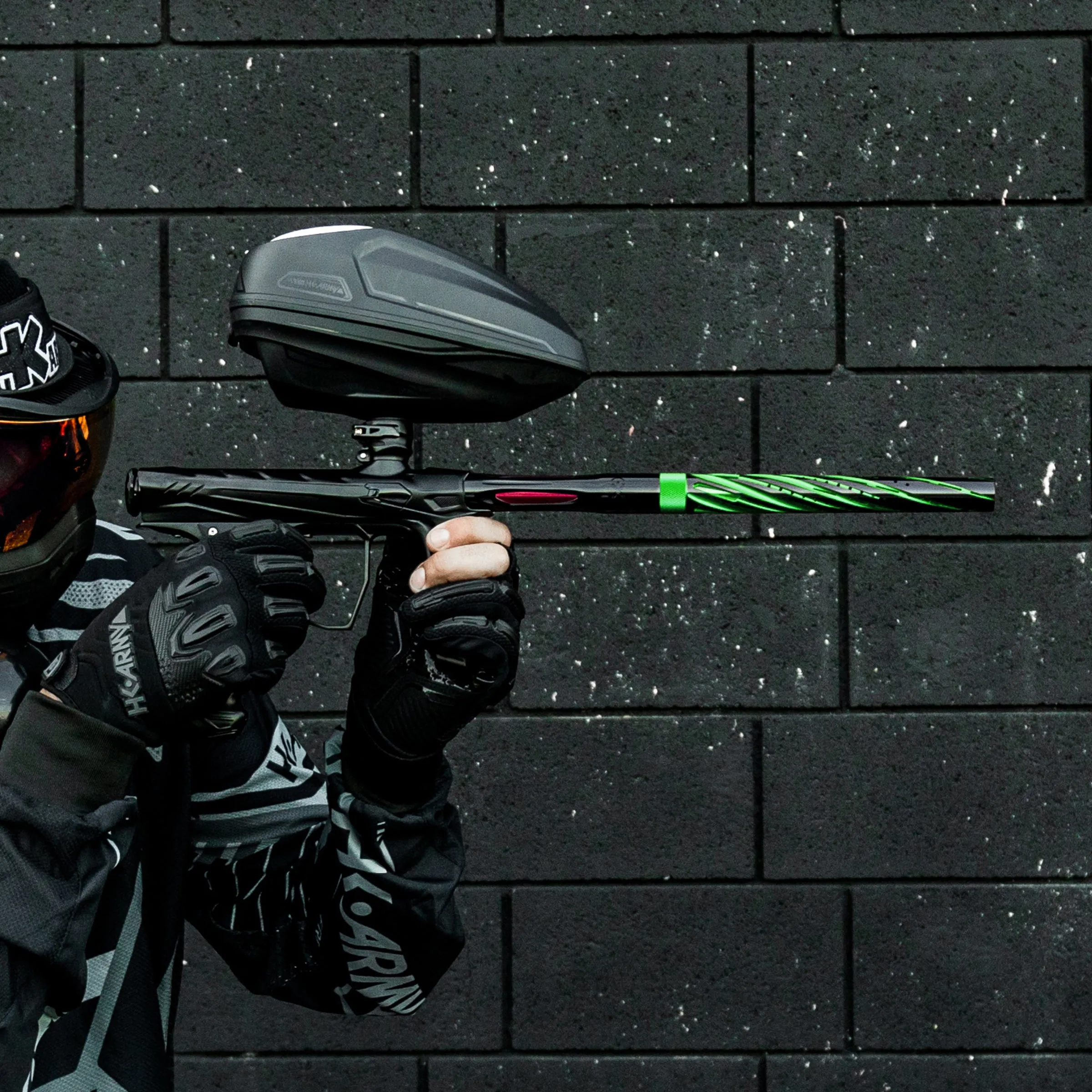 FXL Elite Orbit Barrel Tip - Dust Green/Black