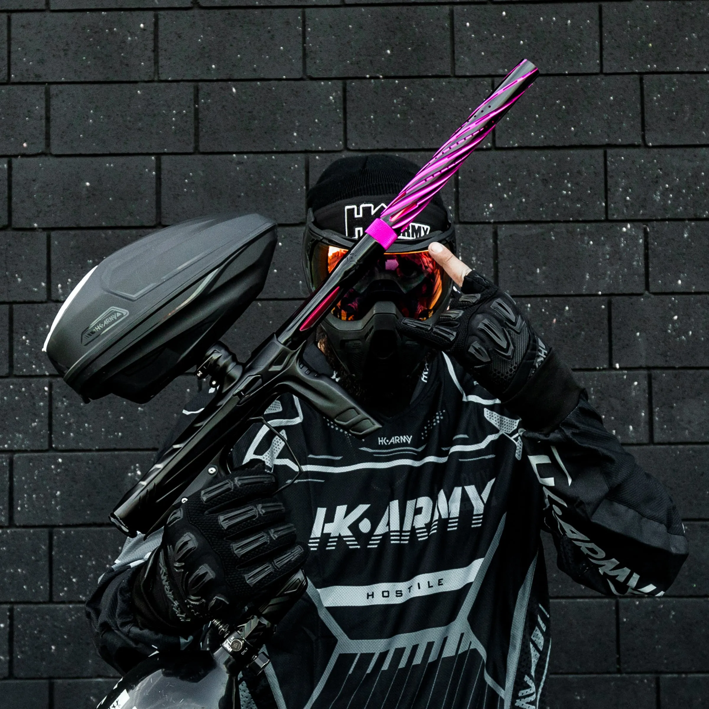 FXL Elite Orbit Barrel Tip - Dust Pink/Black