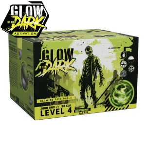 Glowball Glow-In-The-Dark Paintballs - 2000 Rounds