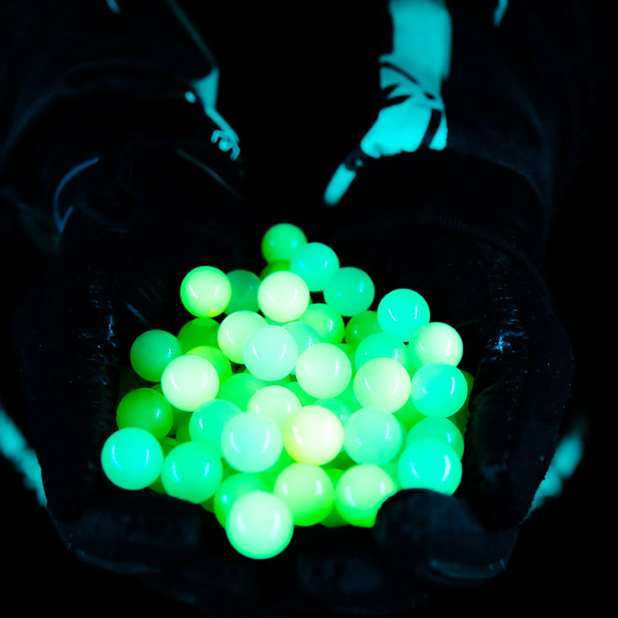 Glowball Glow-In-The-Dark Paintballs - 2000 Rounds