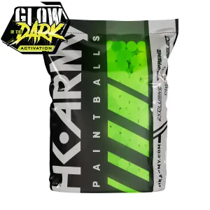 Glowball Glow-In-The-Dark Paintballs - 500 Rounds