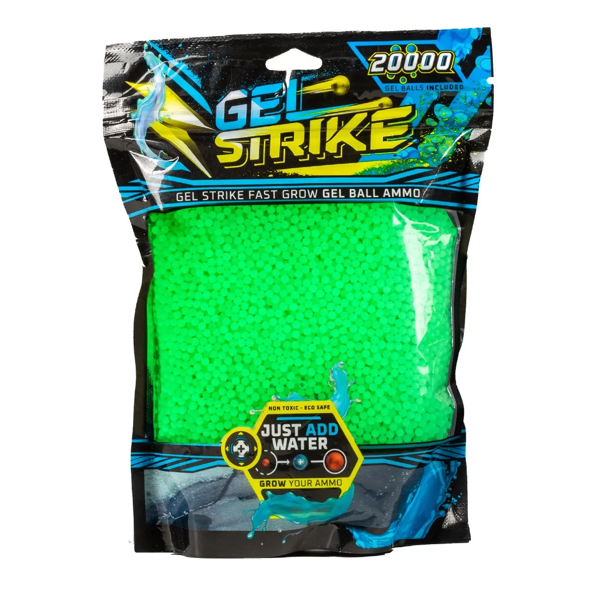 Glowball PRO GEL BALLS - 20K COUNT - GLOW IN THE DARK