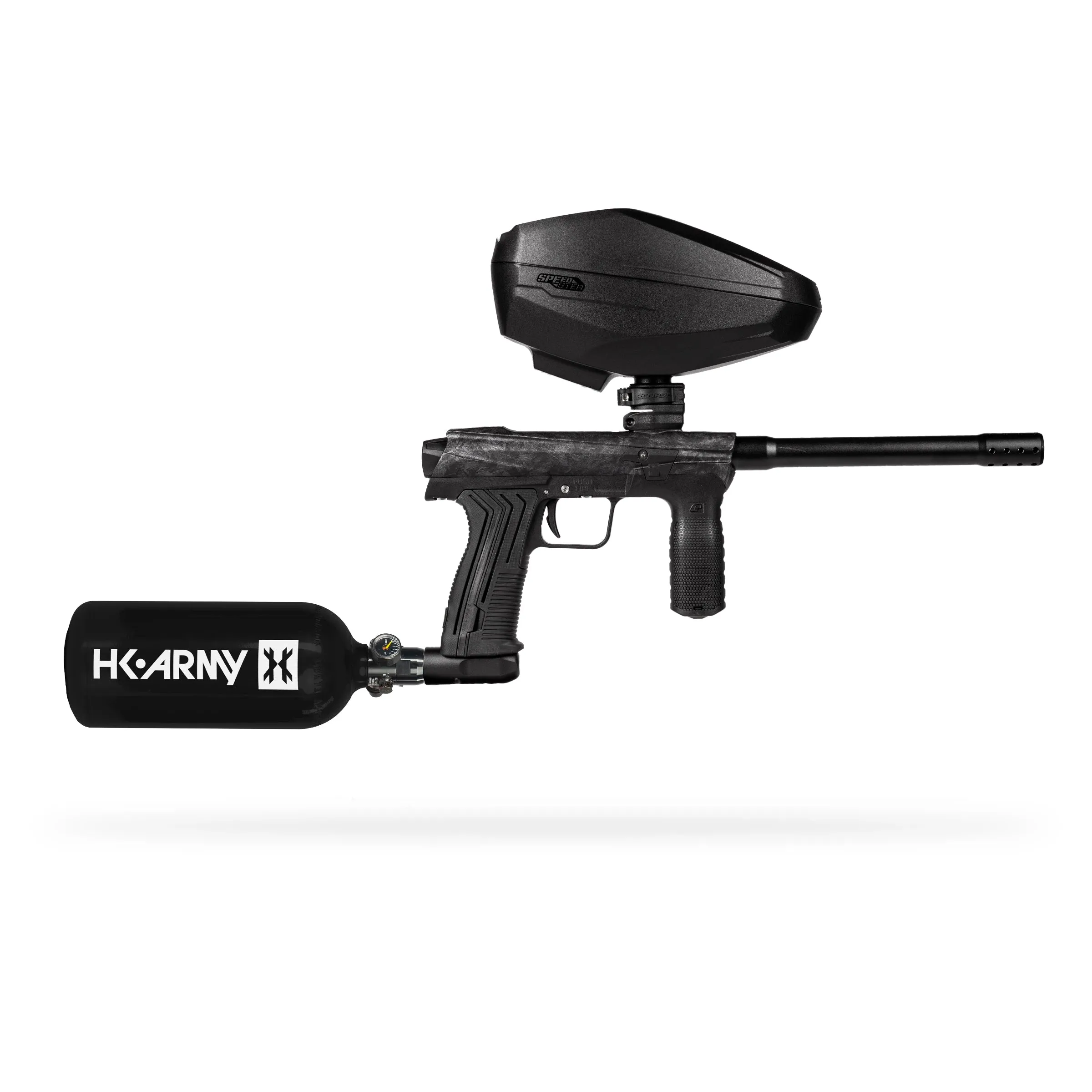 HK EMEK Marker Package Shrapnel with Speedster Loader and 48ci HPA Tank