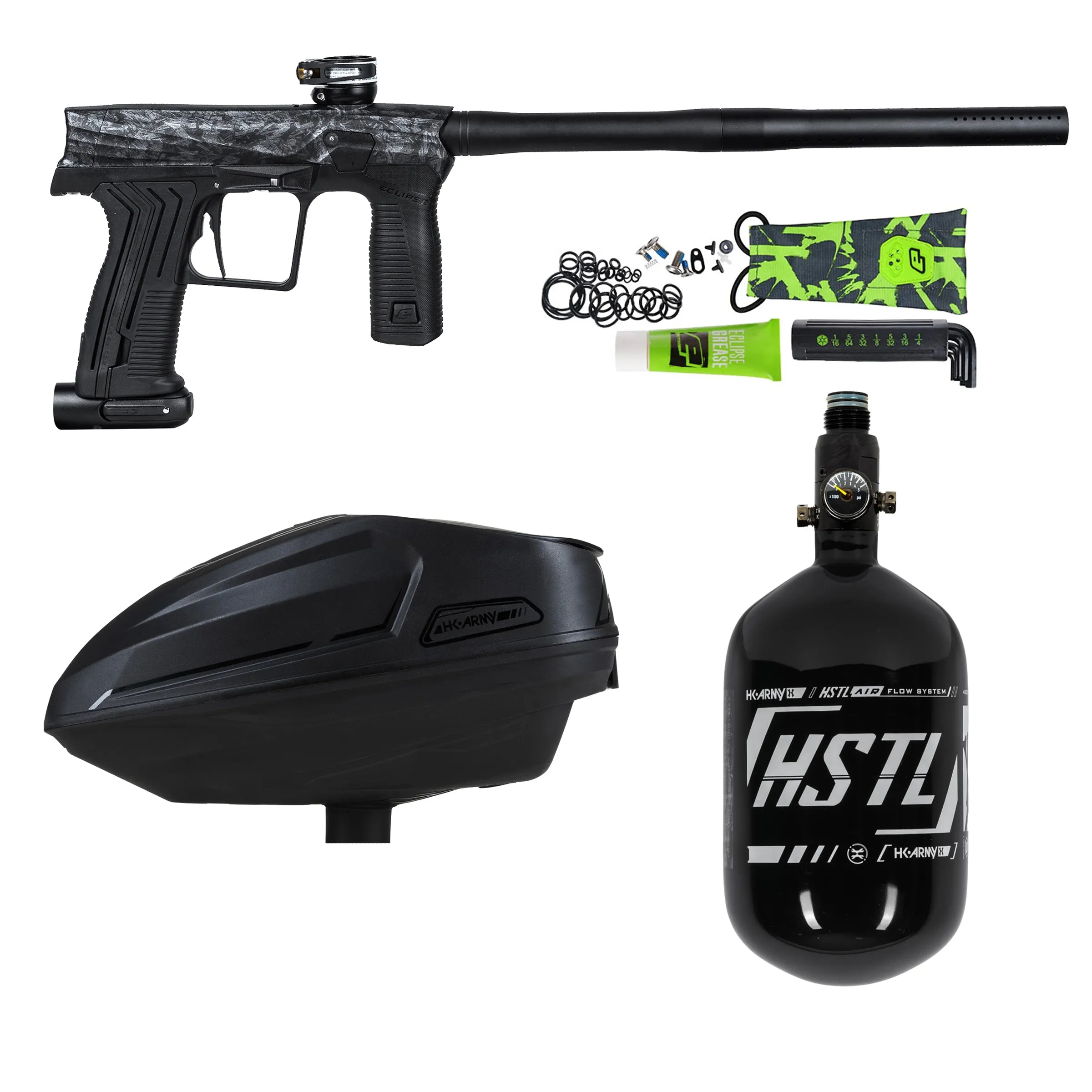 HK ETHA3 Package Shrapnel with Sonic Loader and HSTL 68ci/4500 Tank