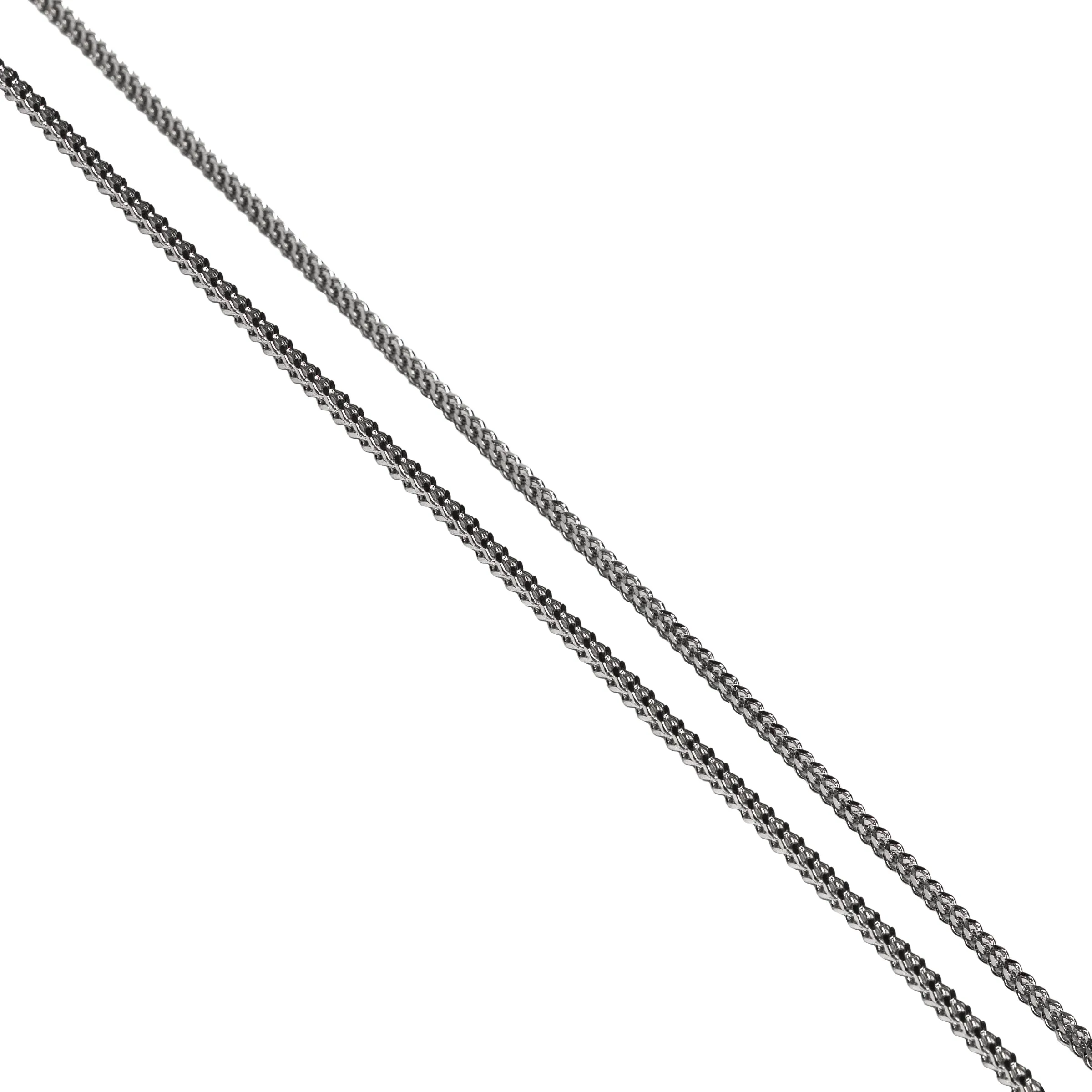 HK Skull Franco Chain - 3mm Silver