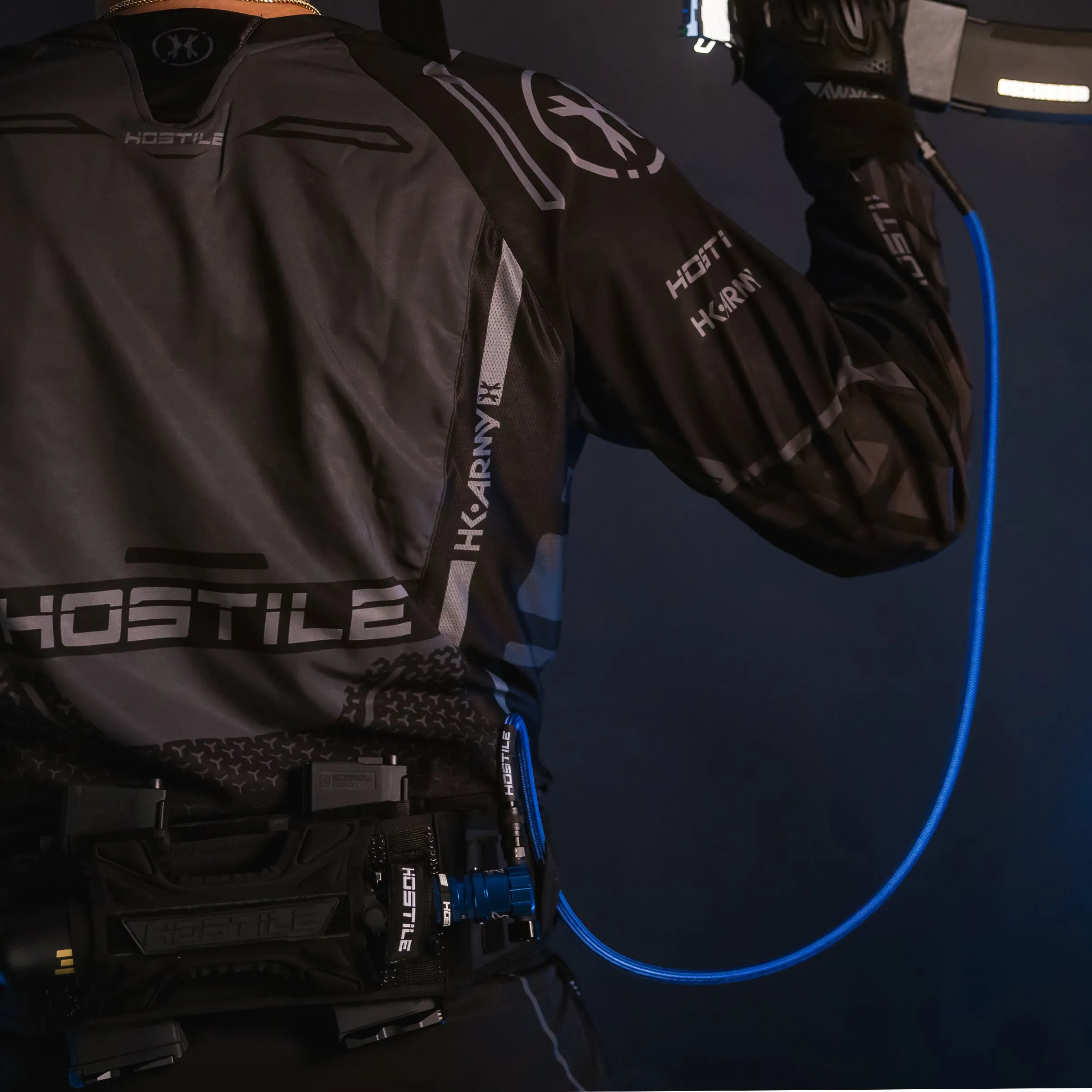 Hostile Flex Line 42 Hose - Blue