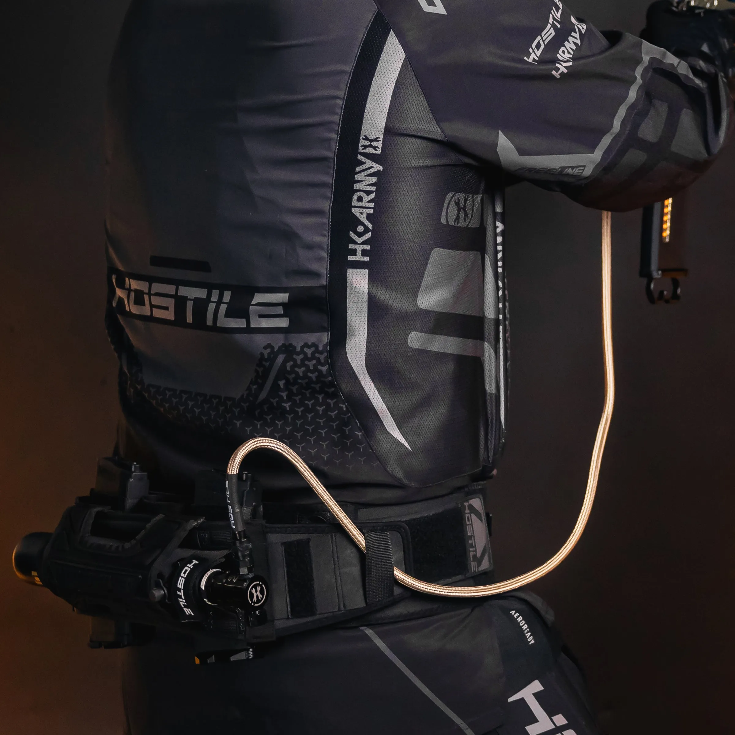 Hostile Flex Line 42 Hose - Gold