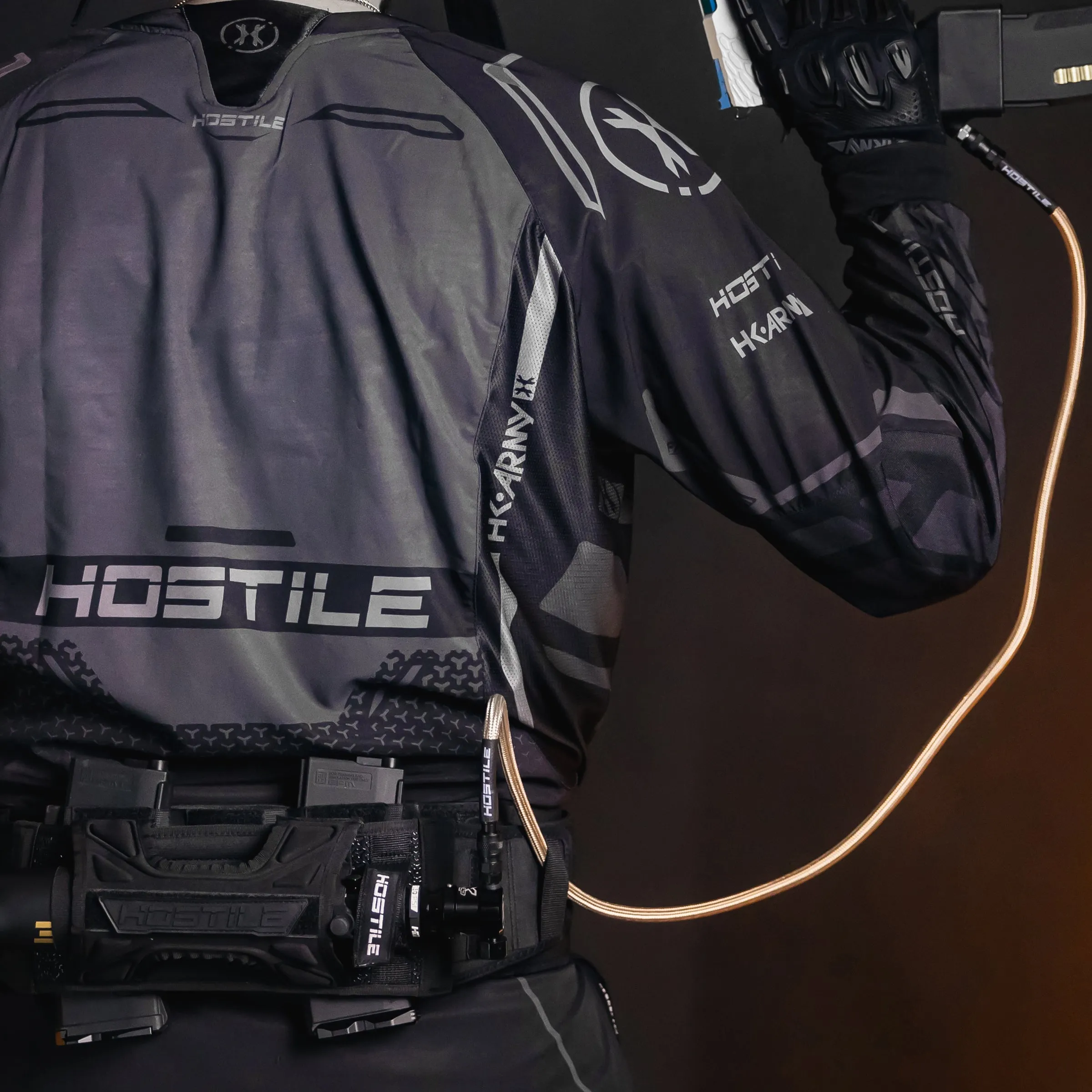 Hostile Flex Line 42 Hose - Gold