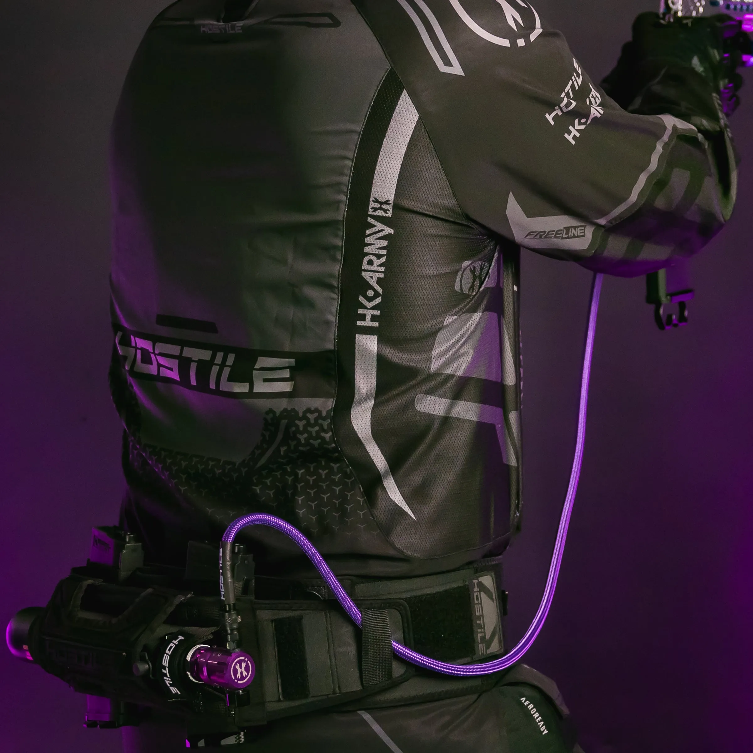 Hostile Flex Line 42 Hose - Purple