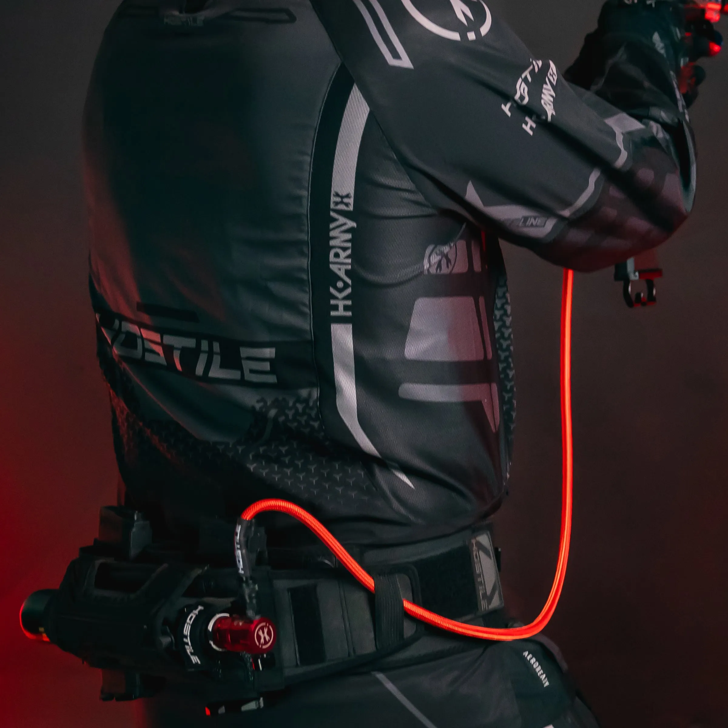 Hostile Flex Line 42 Hose - Red