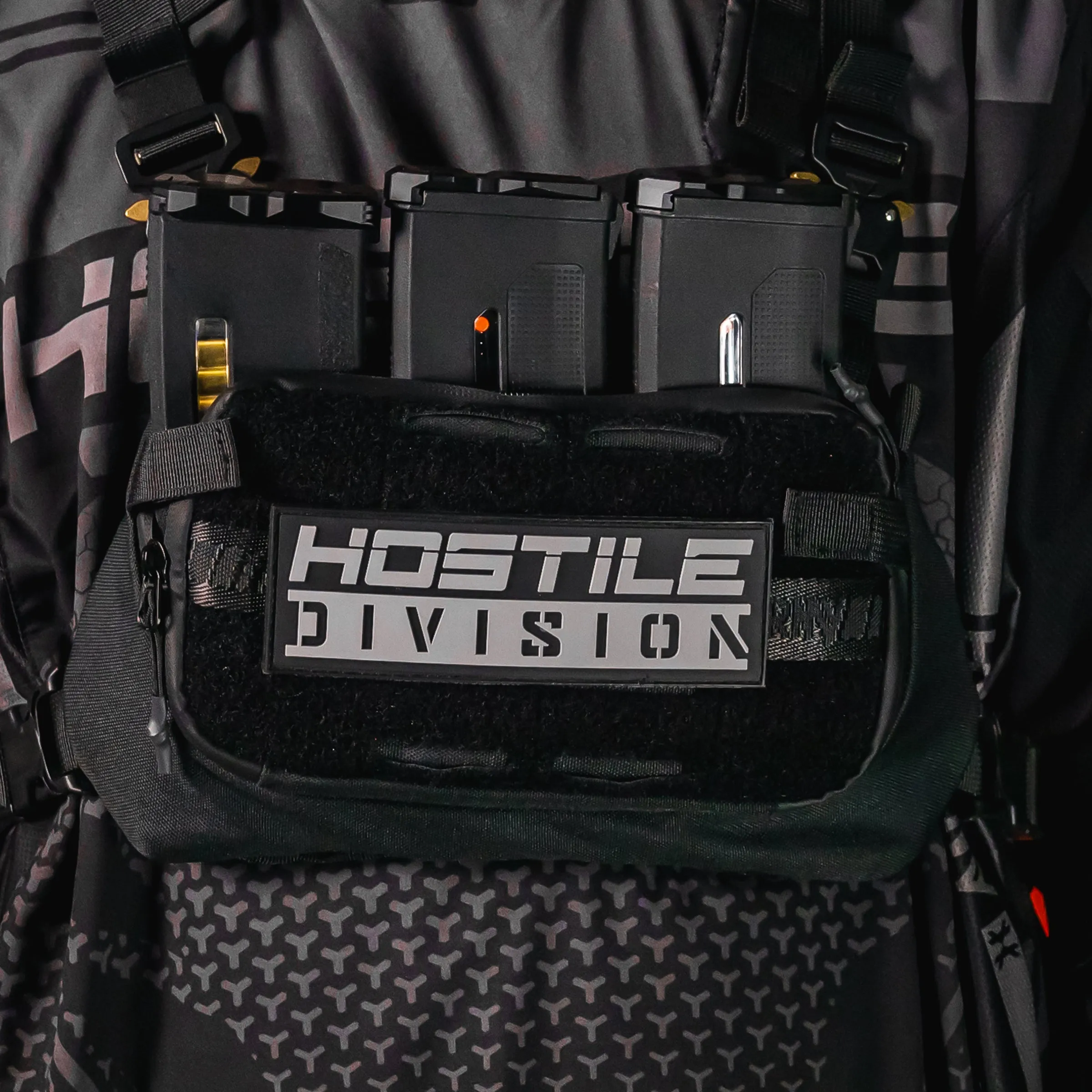 Hostile - Large Rubber Patch - Shadow