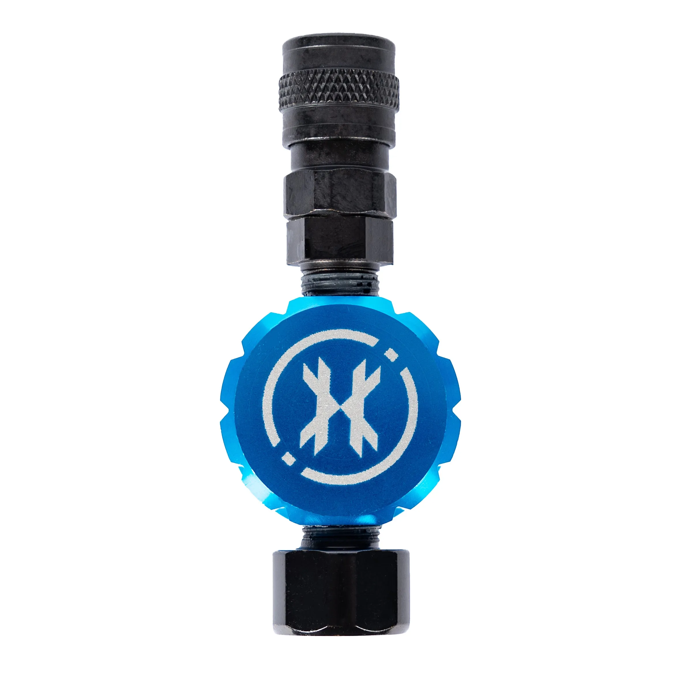 Hostile XLP Regulator - Side Port Quick-Disconnect - Blue