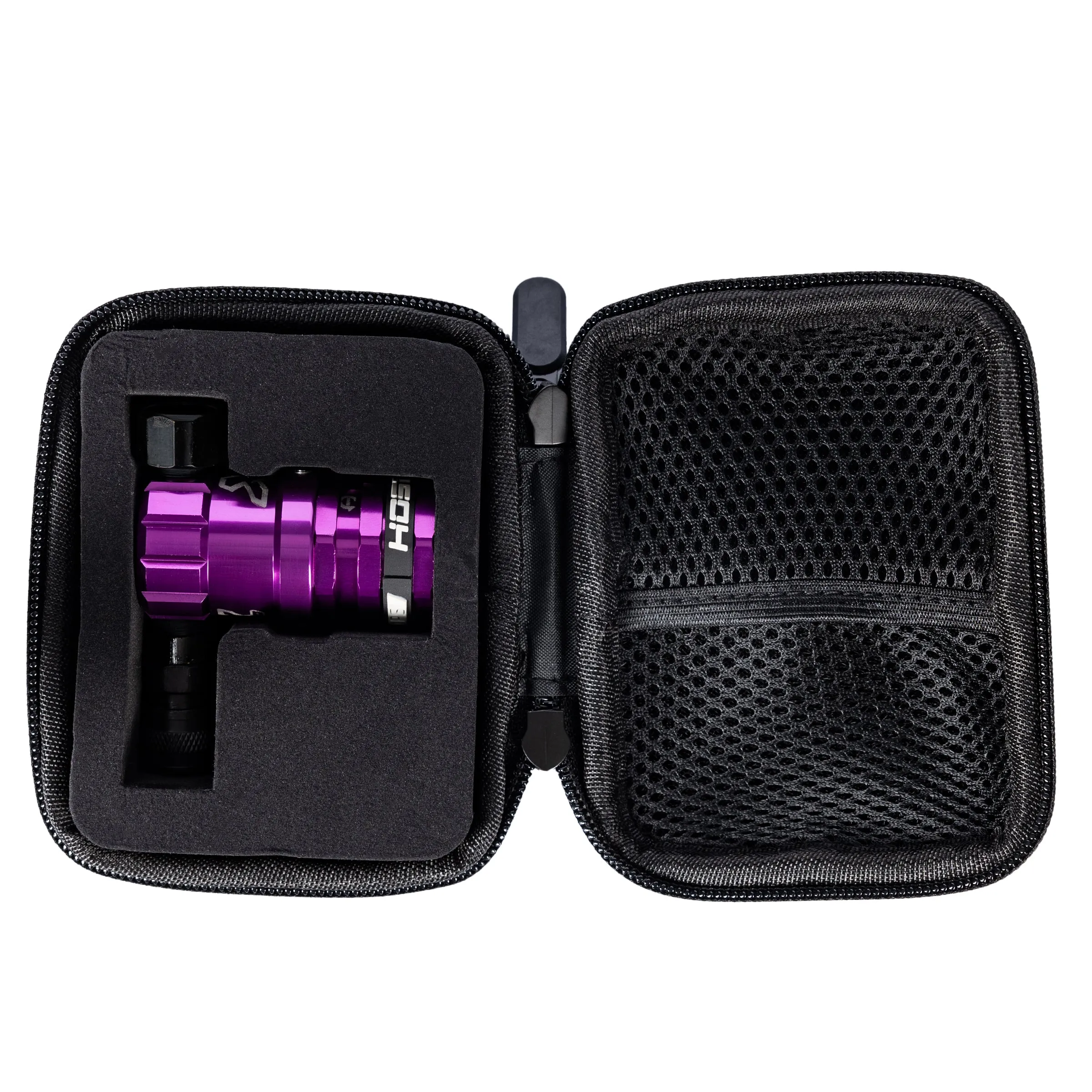 Hostile XLP Regulator - Side Port Quick-Disconnect - Purple