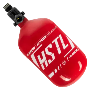 HSTL - Carbon Fiber Tank - Standard Reg - 68ci / 4500psi - Red/White