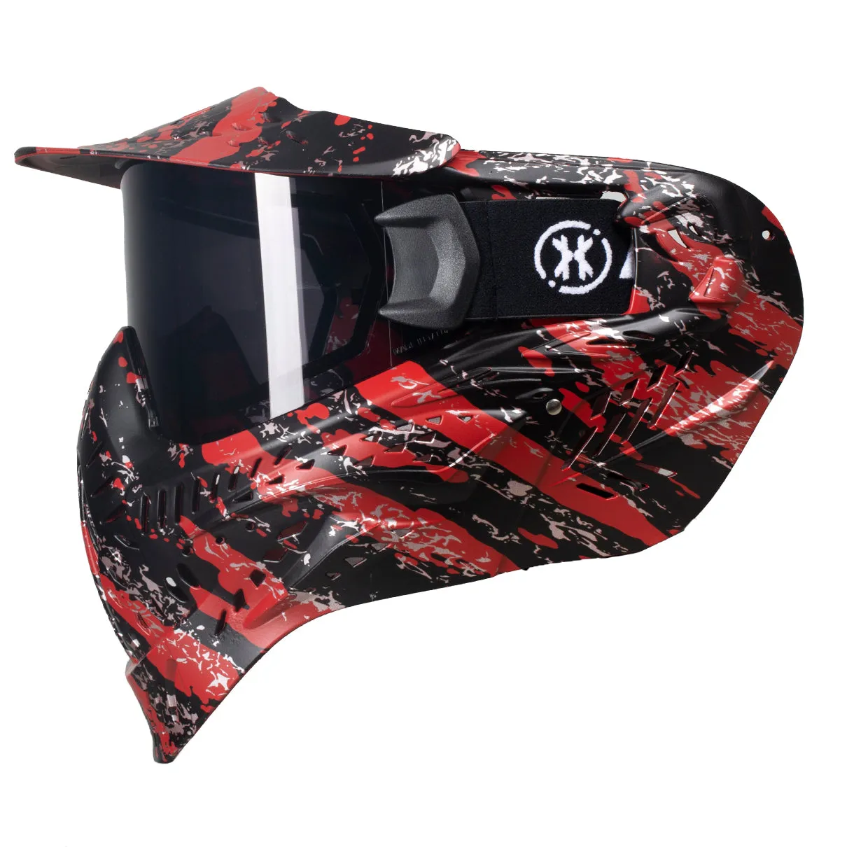 HSTL Goggle - Fracture Black/Red