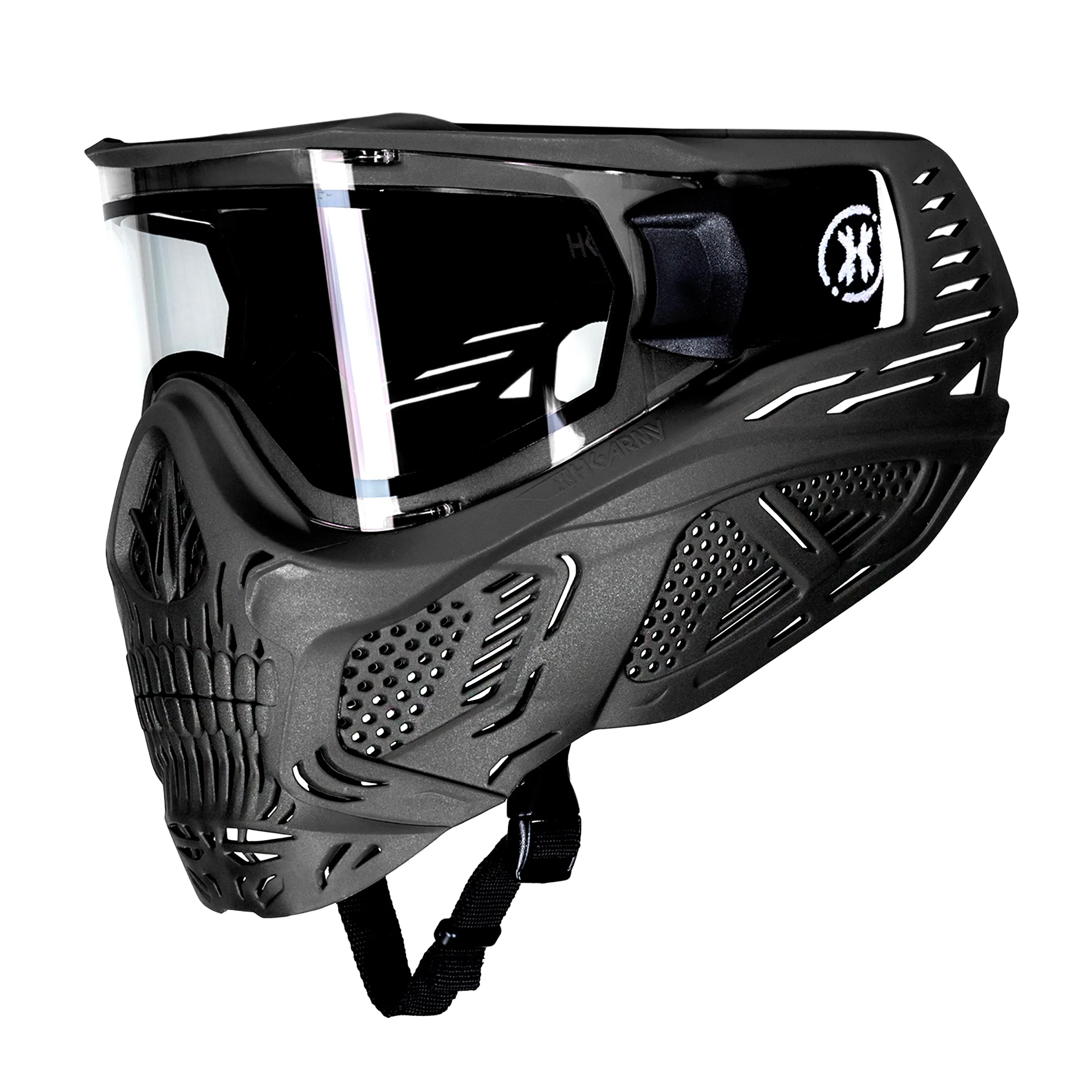 HSTL Skull Goggle - Black w/ Clear Lens