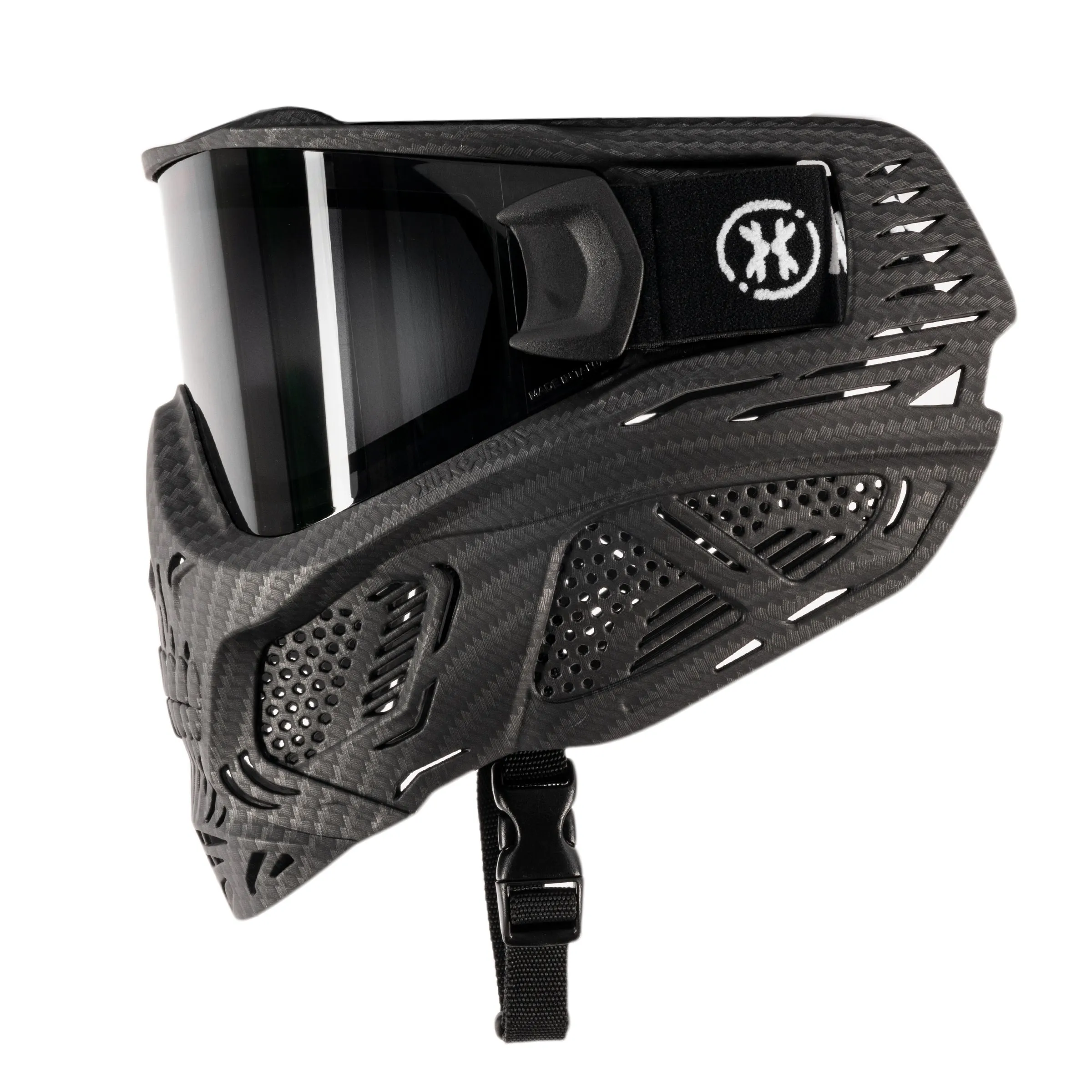 HSTL Skull Goggle Carbon Fiber w/ Smoke Lens