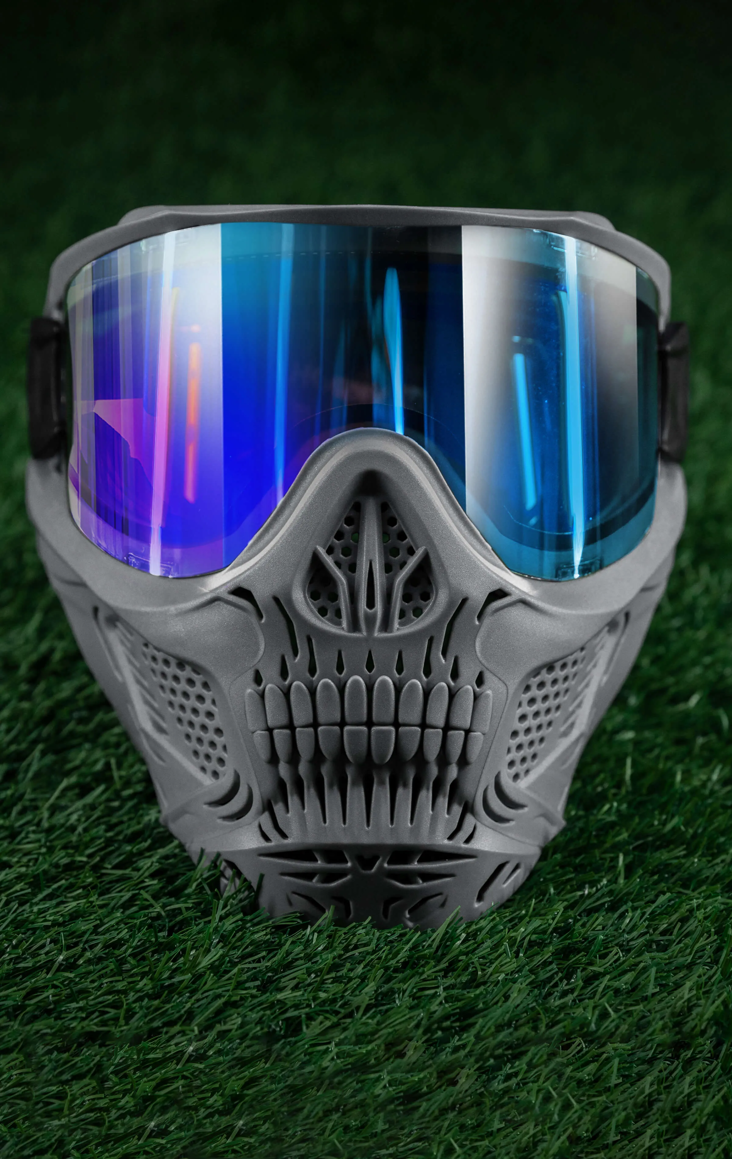 HSTL Skull Goggle Crypt - Grey w/ Ice Lens