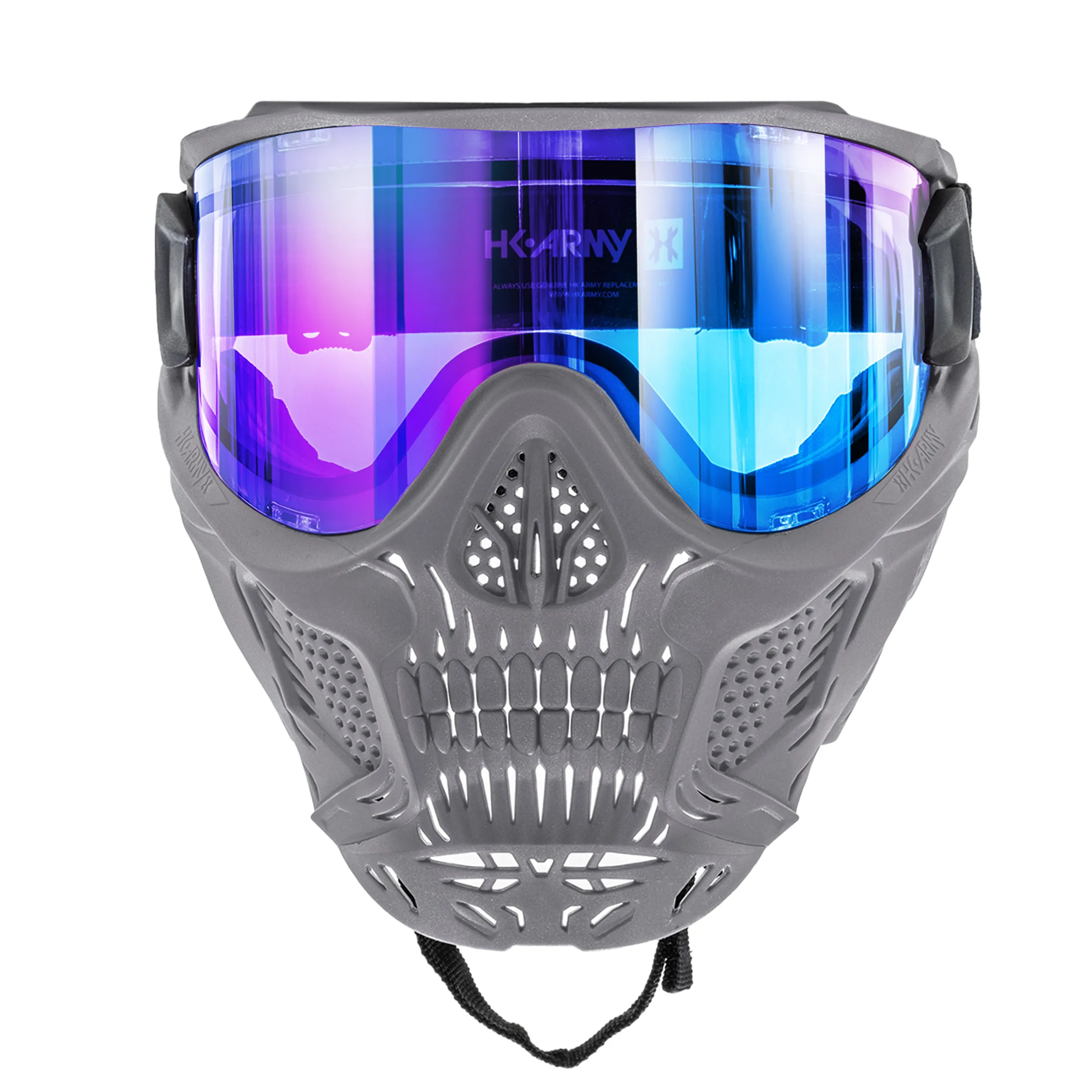 HSTL Skull Goggle Crypt - Grey w/ Ice Lens