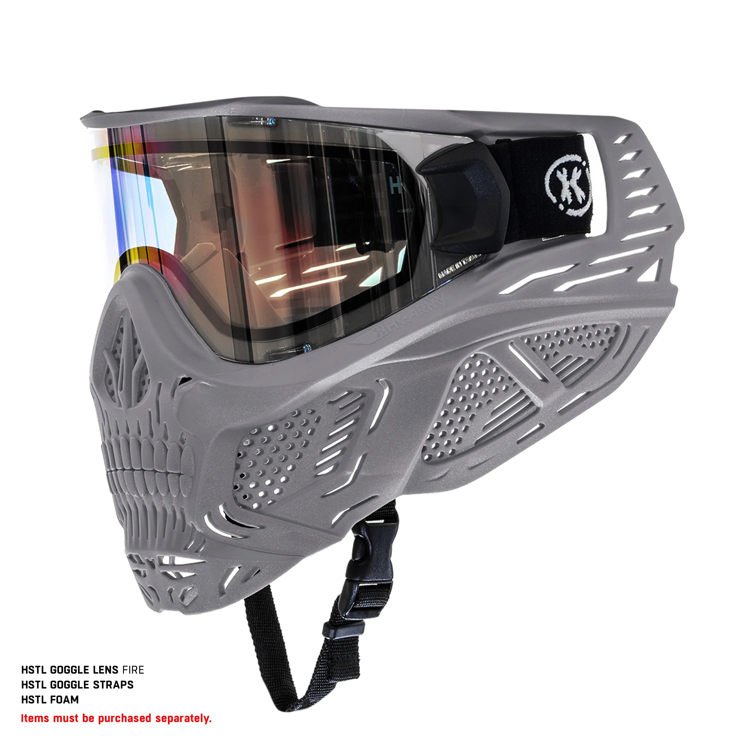 HSTL Skull Goggle Frame - Grey