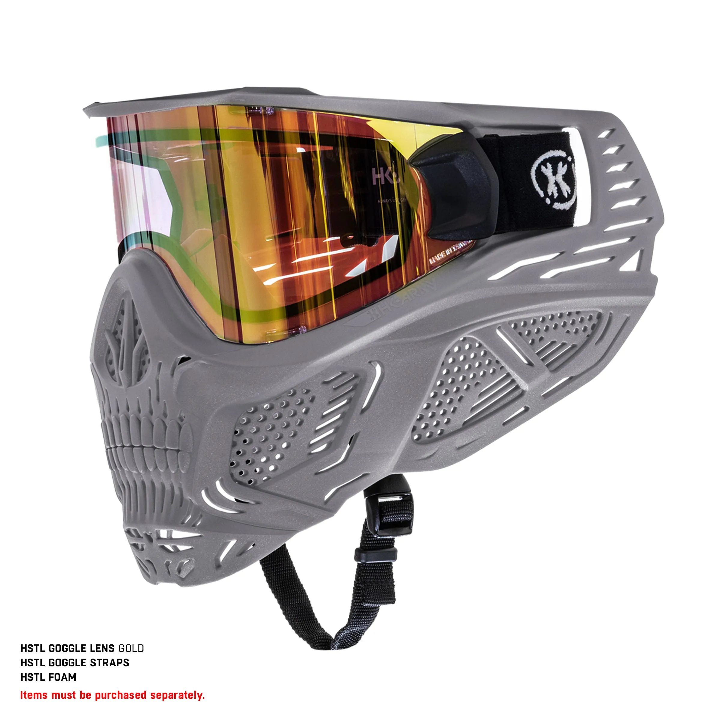 HSTL Skull Goggle Frame - Grey