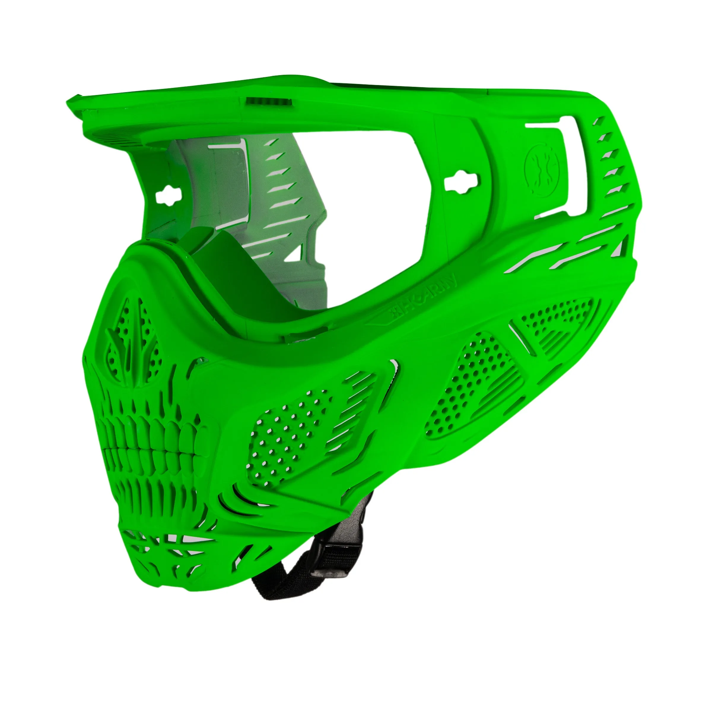 HSTL Skull Goggle Frame - Neon Green