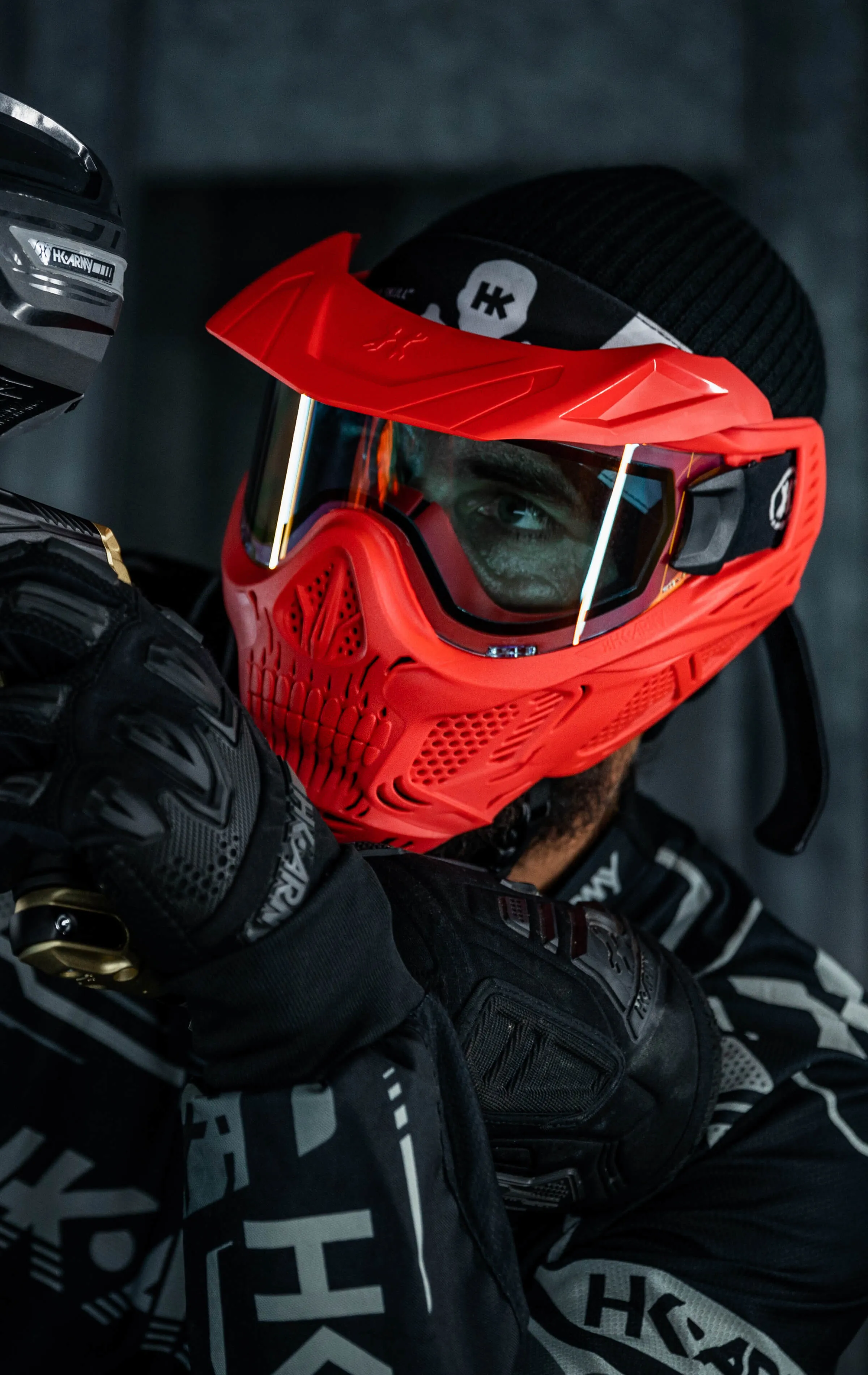HSTL Skull Goggle Frame - Red