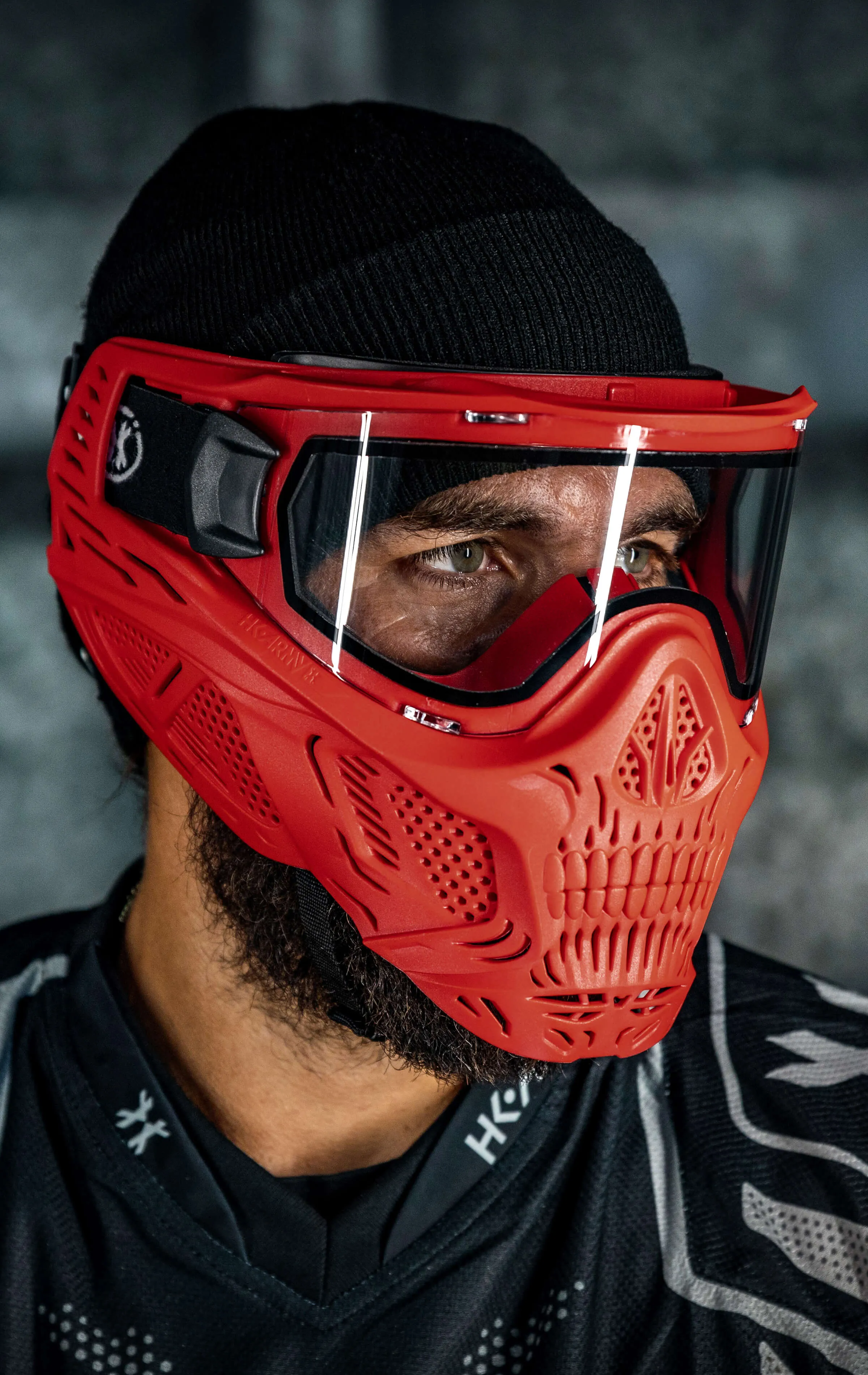 HSTL Skull Goggle Frame - Red