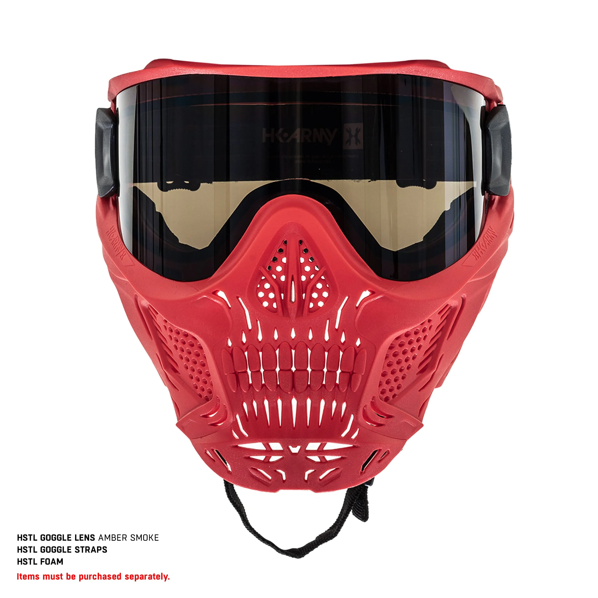 HSTL Skull Goggle Frame - Red